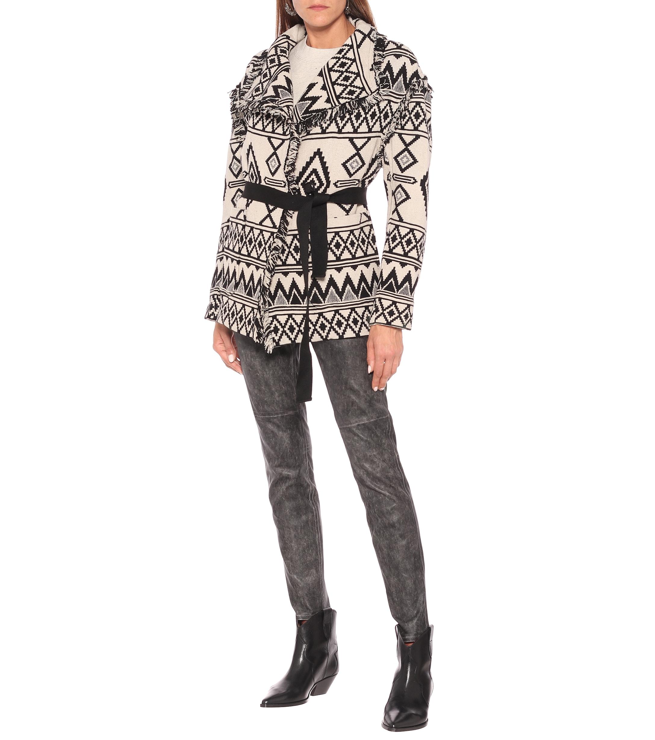 Ãtoile Isabel Marant Taro High-rise Skinny Leather Pants in Black - Lyst