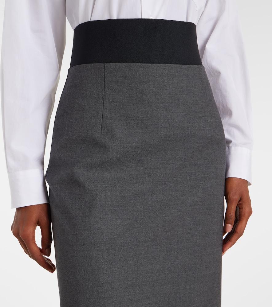 スカート SPORTMAX 'Dentice' skirt Gray DENTICE Sportmax Grey Dentice Embellished Skirt In Gray | ModeSens