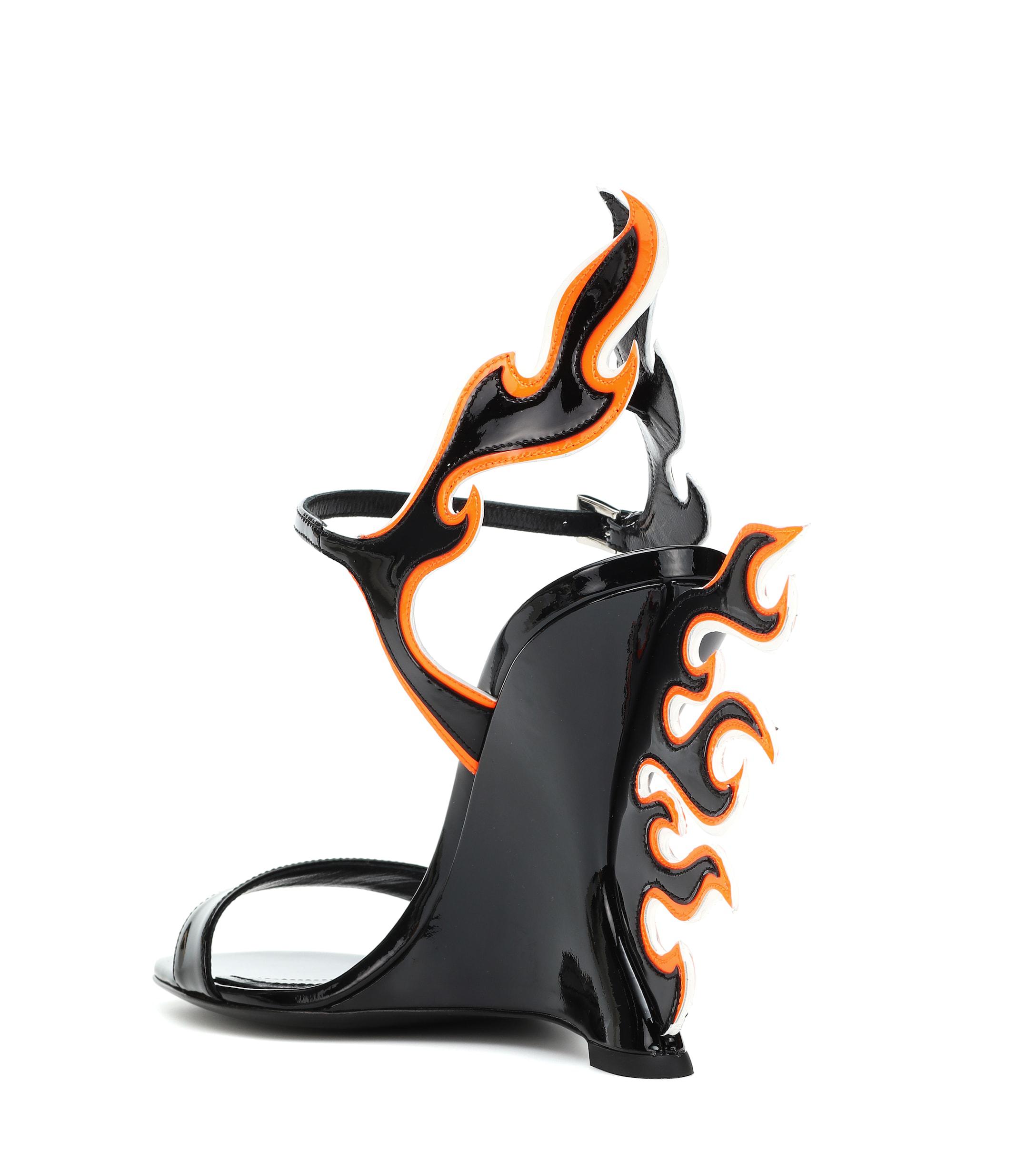 buffalo chaussures flammes