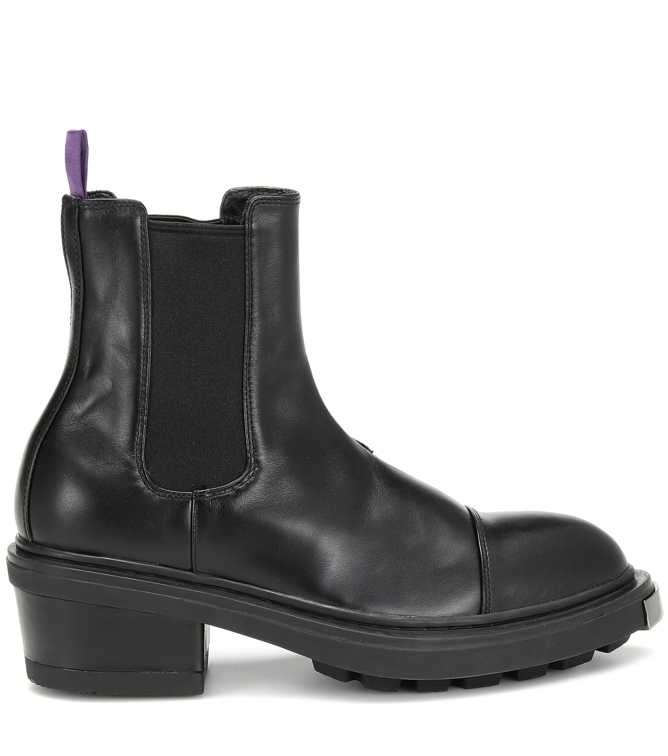 Eytys Nikita Leather Boots In Black | Lyst