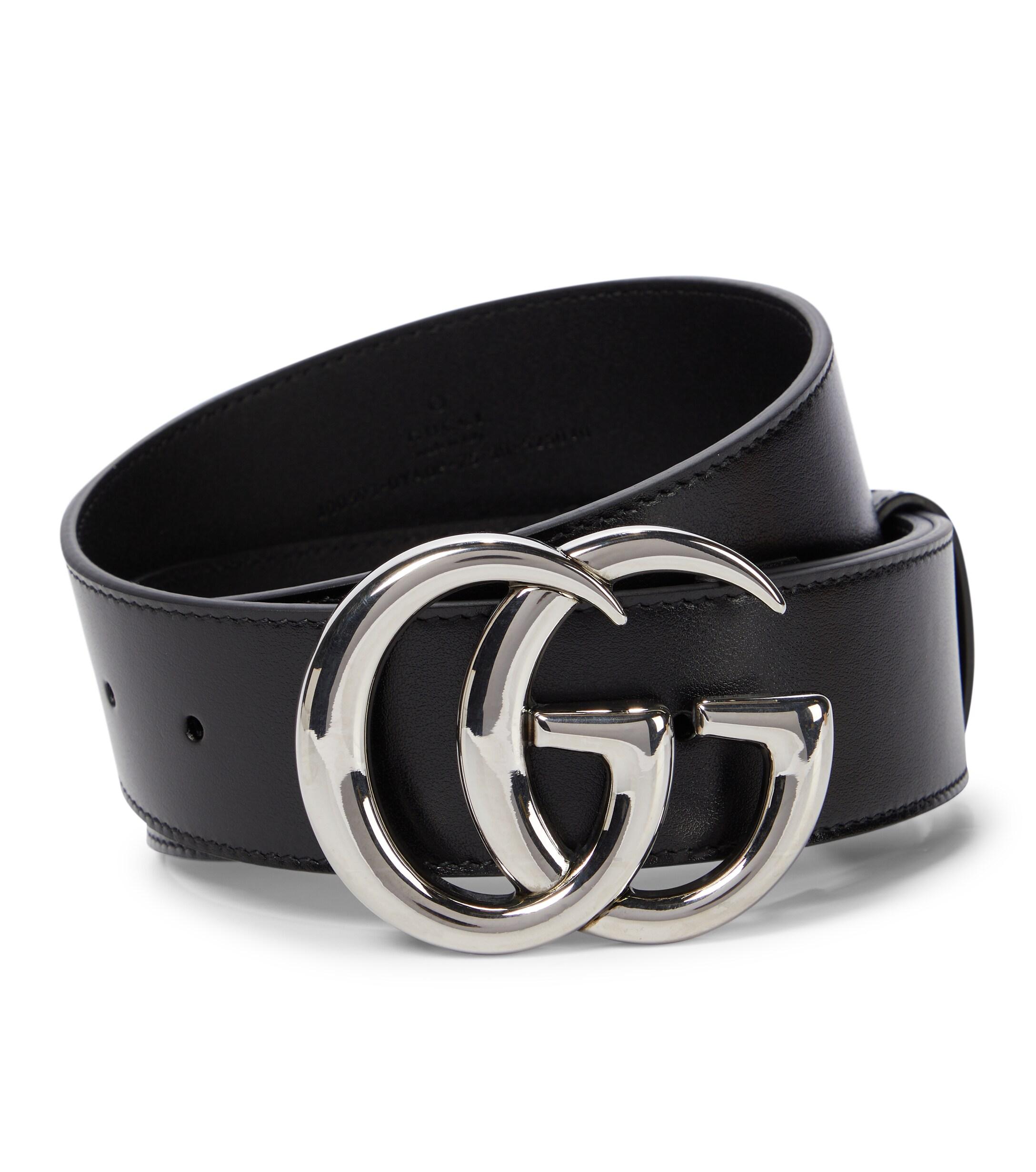 gucci black marmont belt