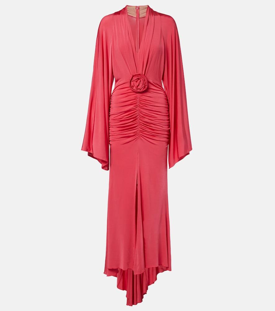 sachin and babi light blue dress Blumarine Women's Black Off-Shoulder Long-Sleeve Maxi Dress