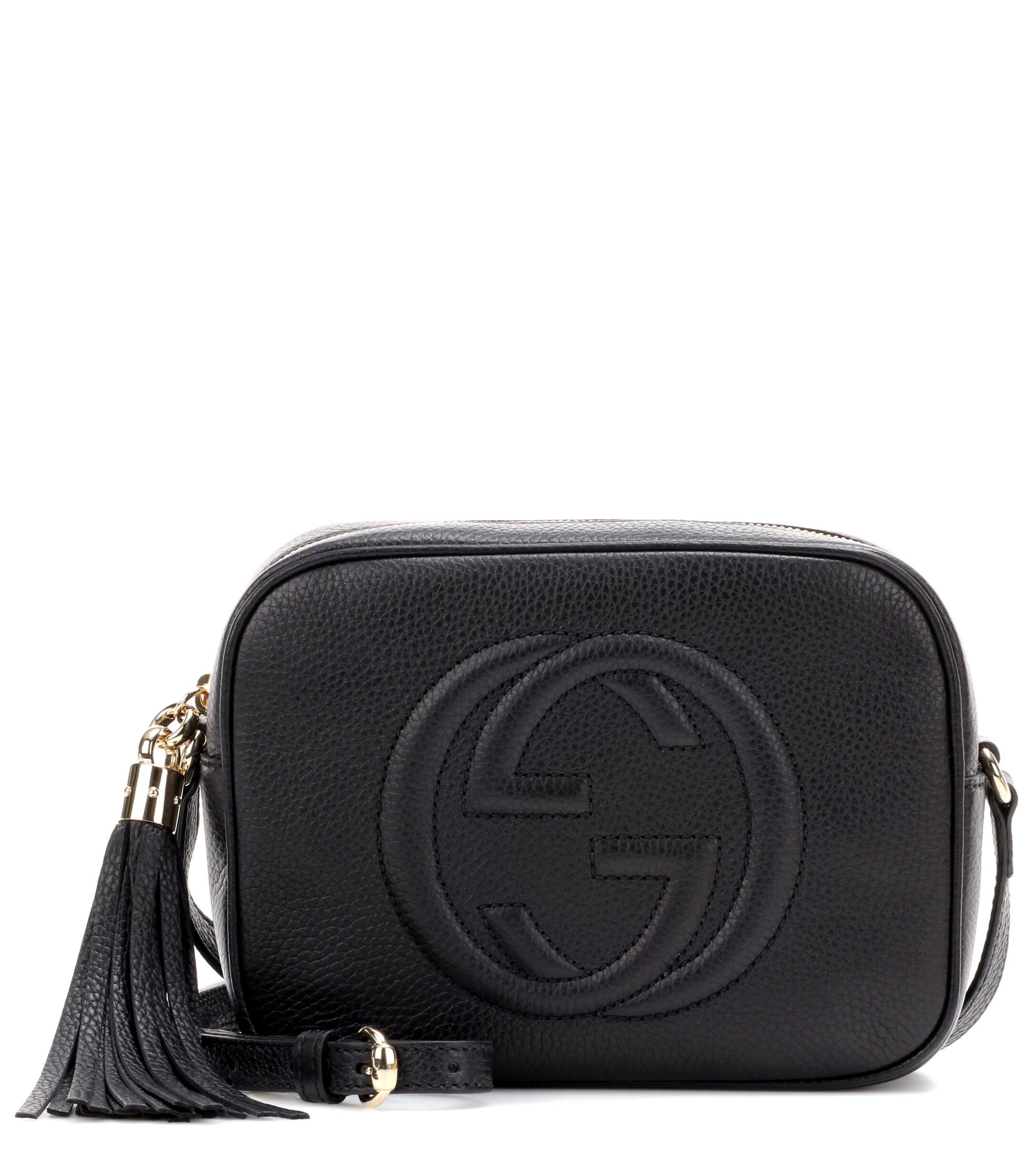 Gucci Small Soho Leather Crossbody Bag in Black - Save 32% - Lyst