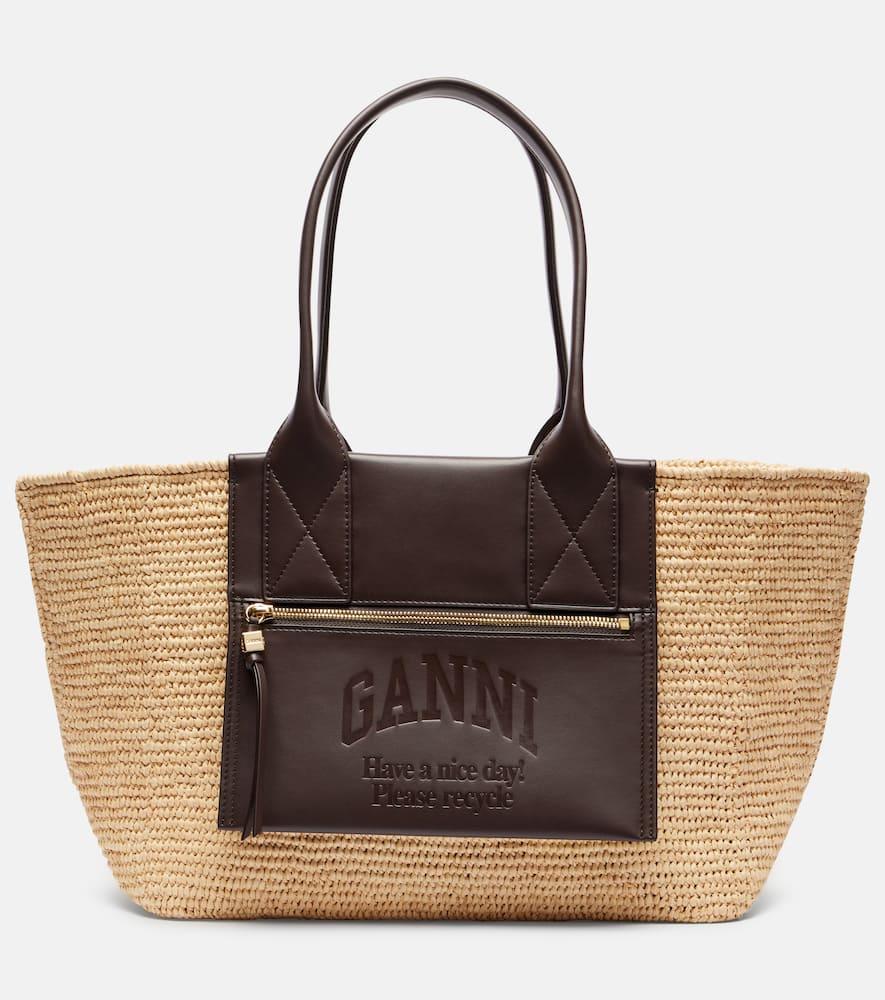Women's Ganni Beach bags from $248 | Lyst