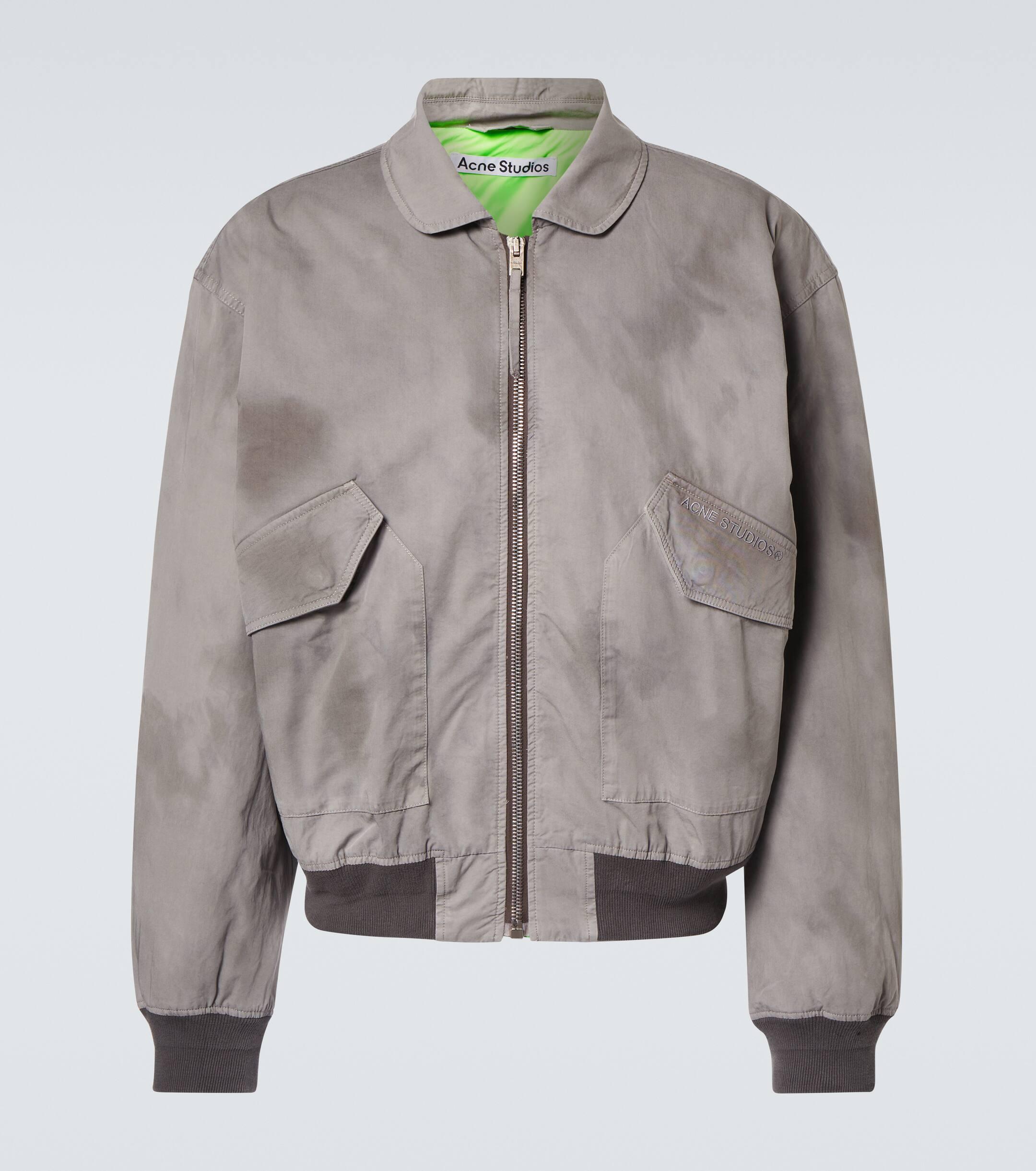 Cotton bomber jacket best sale