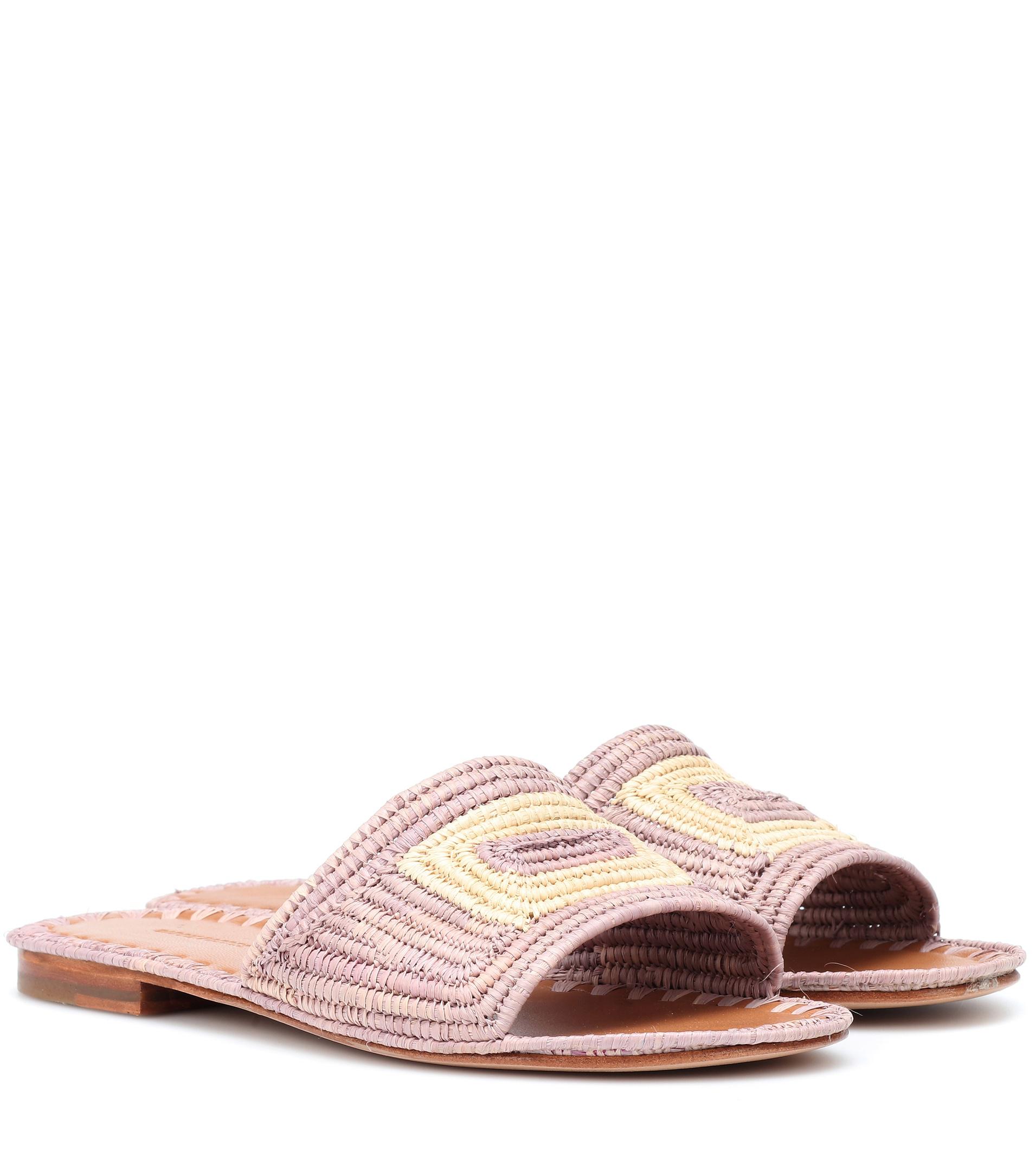 carrie forbes bou raffia sandals