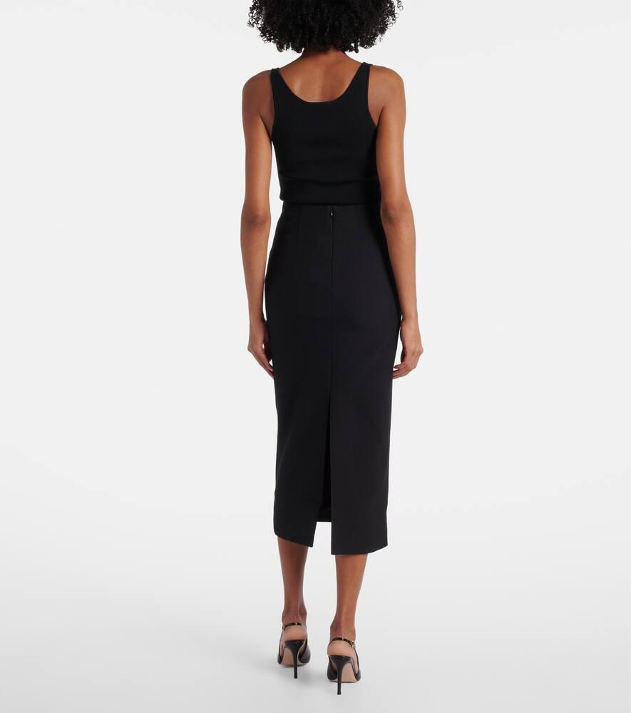 スカート ROLAND MOURET Women Skirts RMSS23043SGGREEN Green Sequin Midi Skirt in Green – Roland Mouret