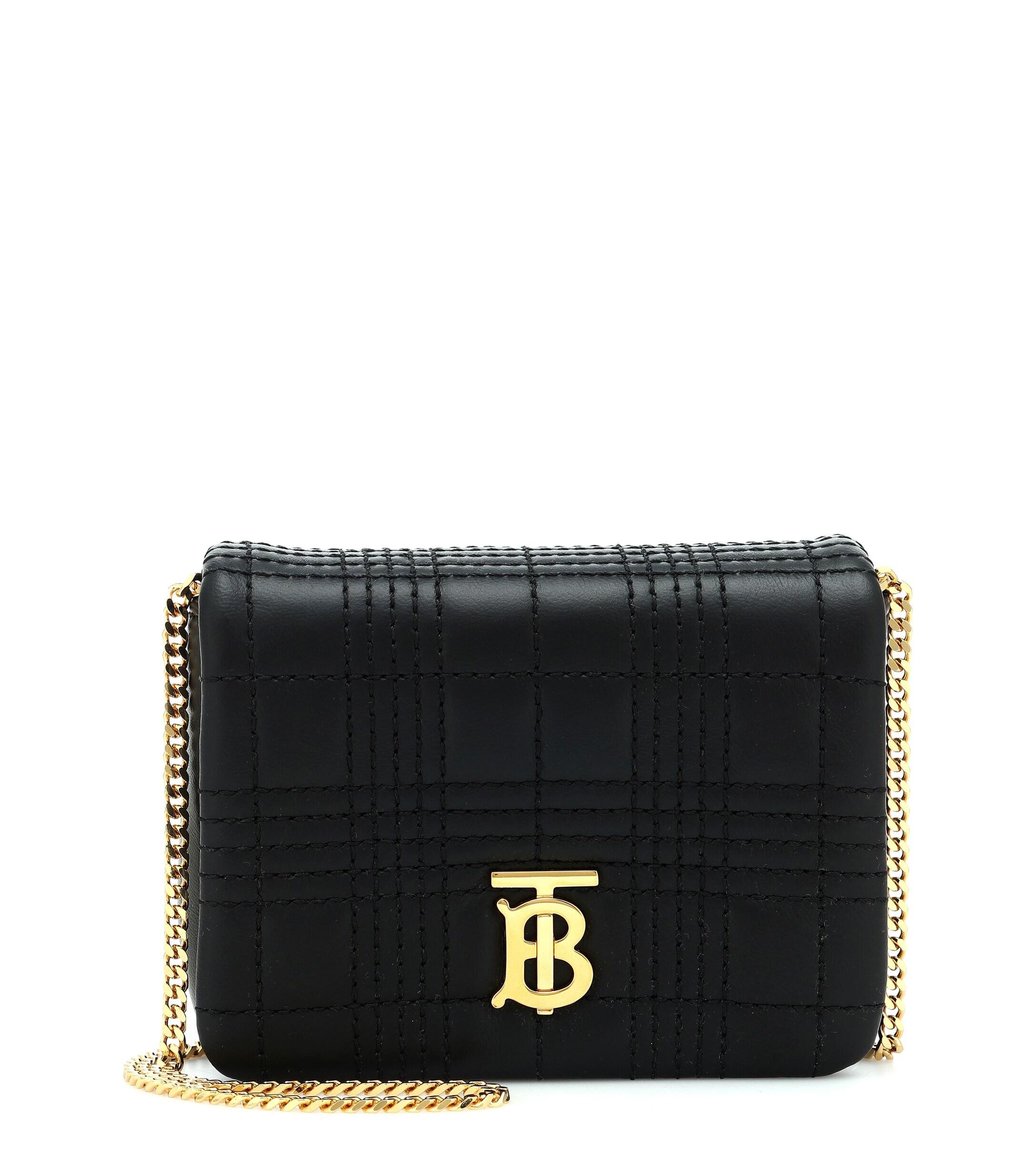 burberry lola mini leather shoulder bag