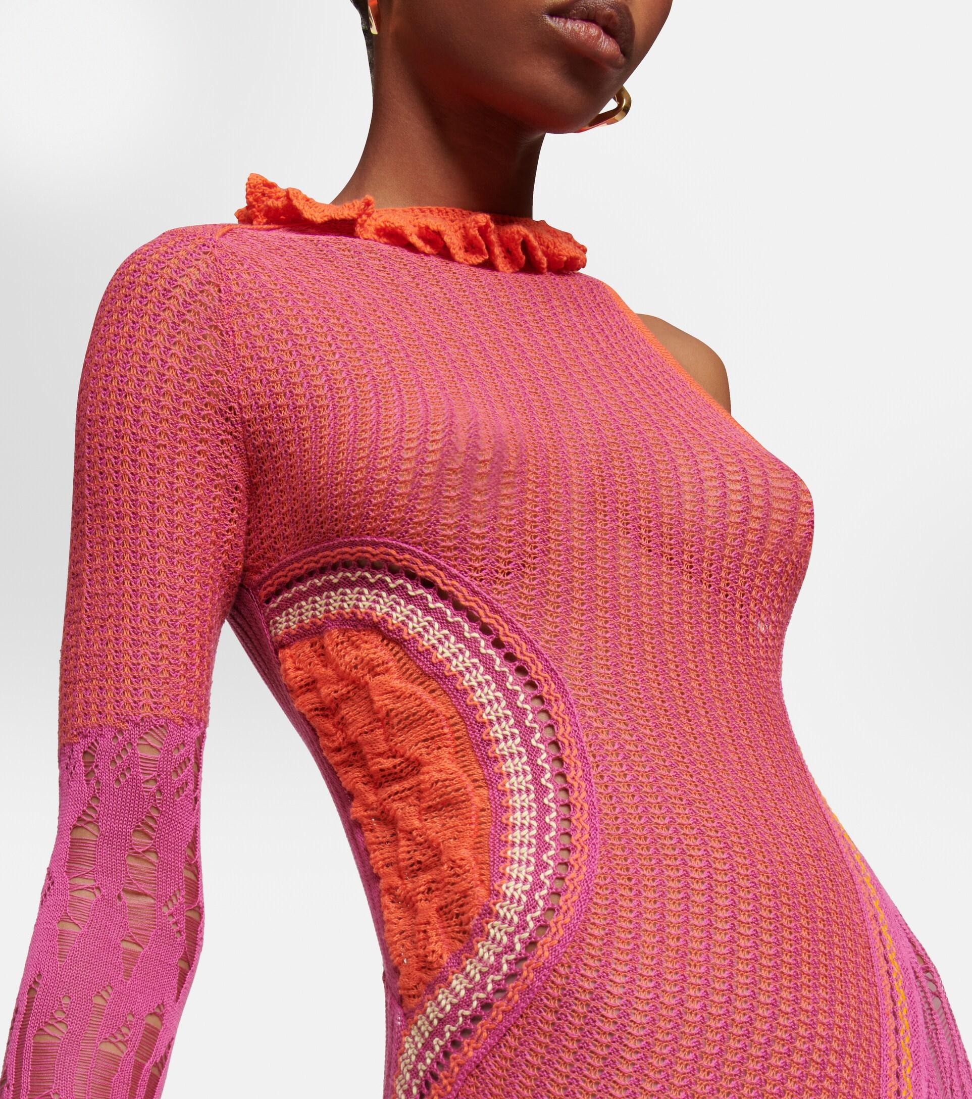 Roberta Einer Bianca Cotton Maxi Dress in Pink | Lyst