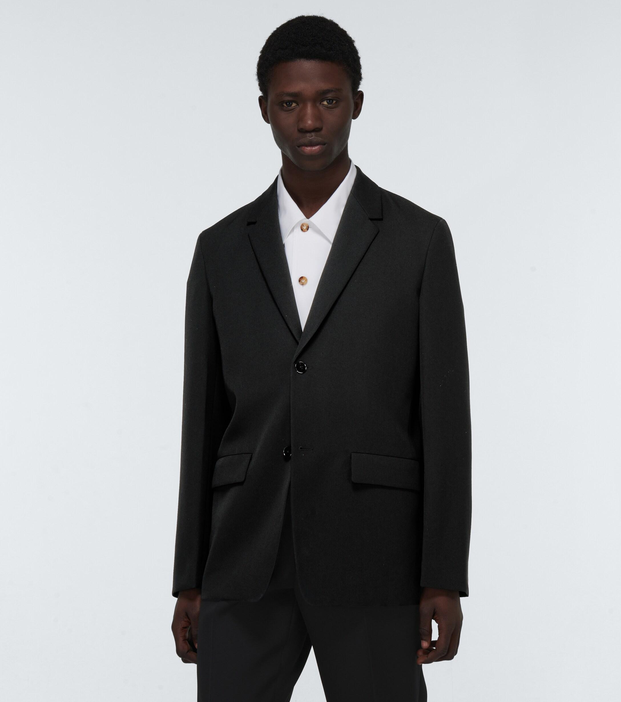 Jil Sander Essential Wool Gabardine Suit in Black for Men | Lyst