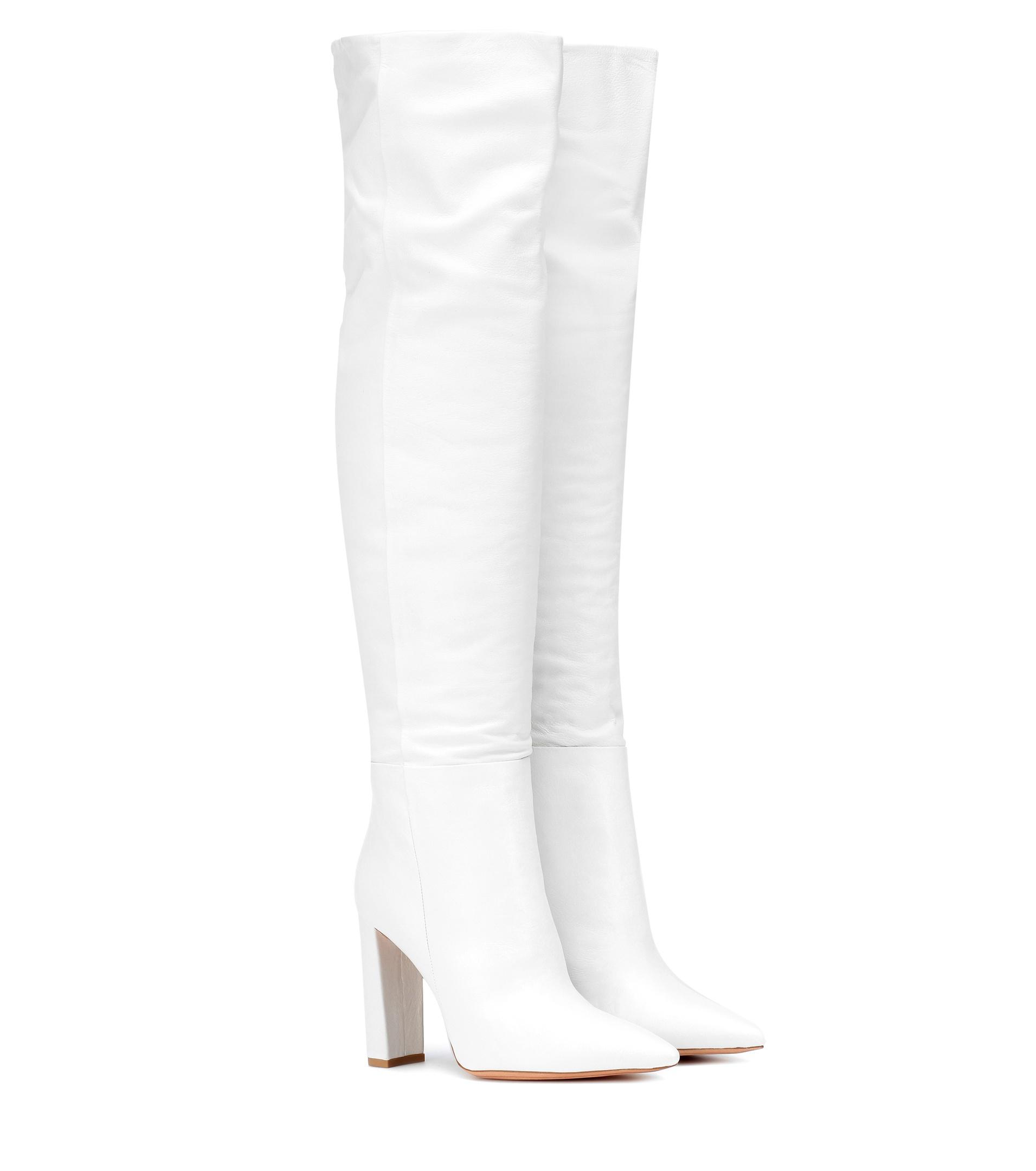 alexandre birman white boots