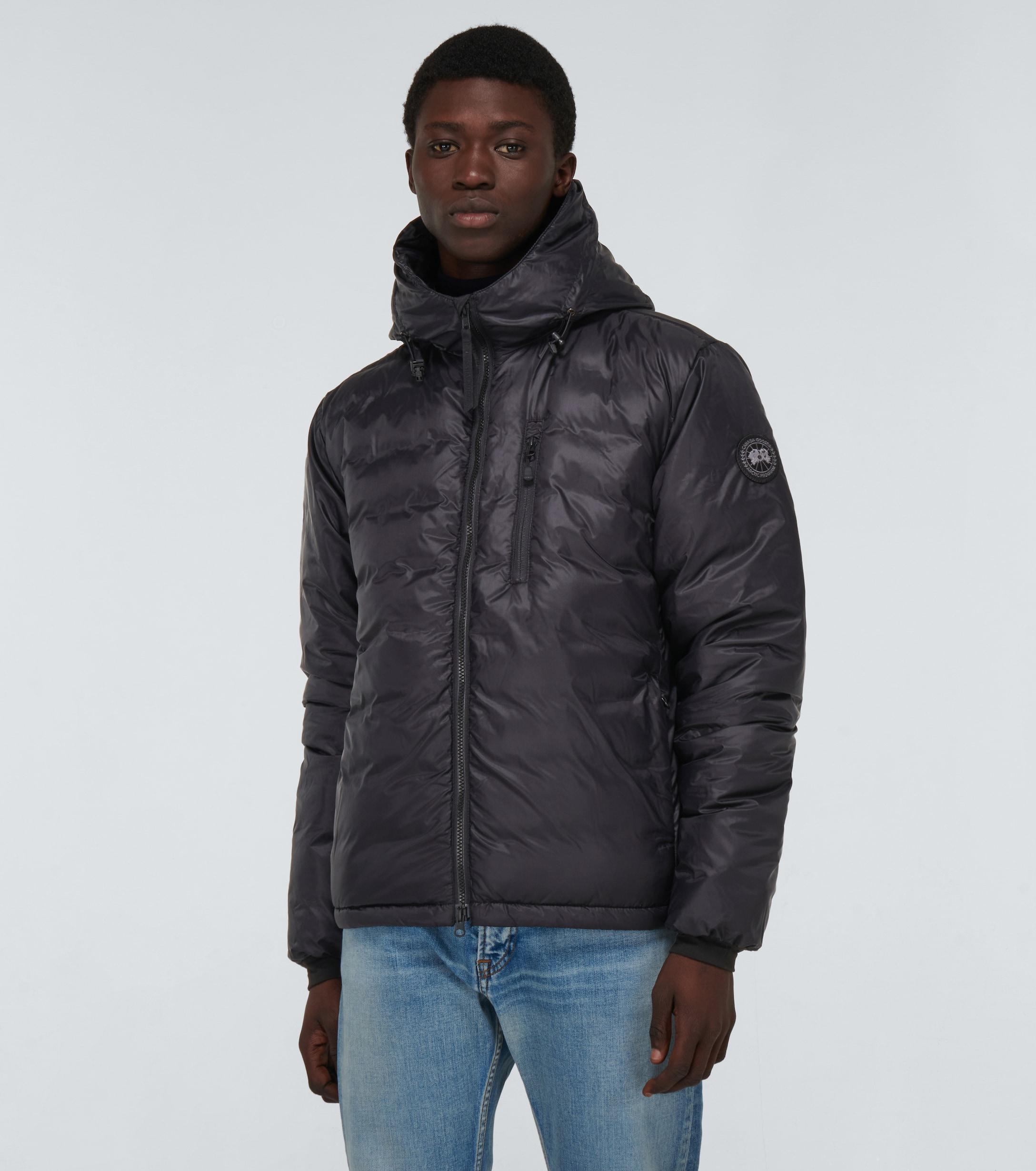 Canada Goose Black Label Lodge Hoody Jacket for Men | Lyst