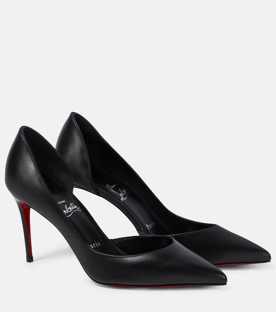 Christian Louboutin Iriza 85 Leather Pumps in Black Lyst