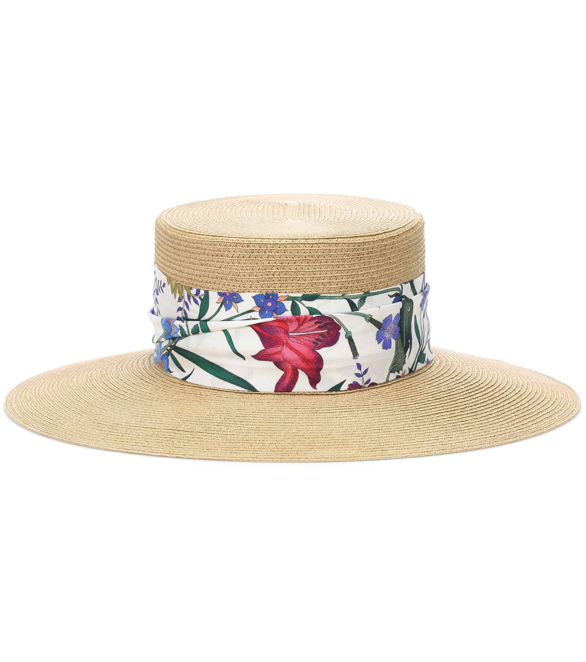 gucci woven hat
