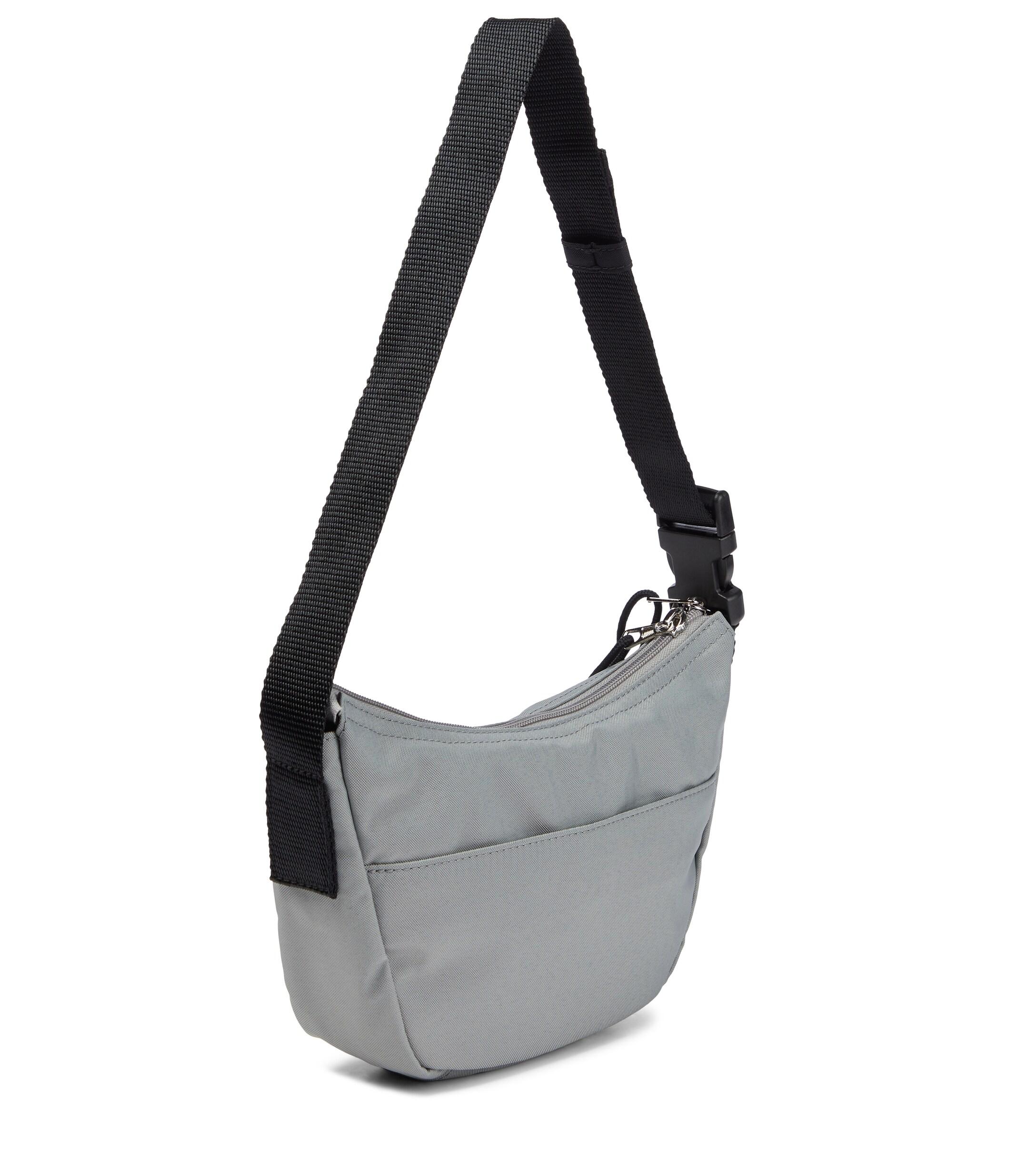 Balenciaga Wheel Sling Small Nylon Shoulder Bag in Black | Lyst