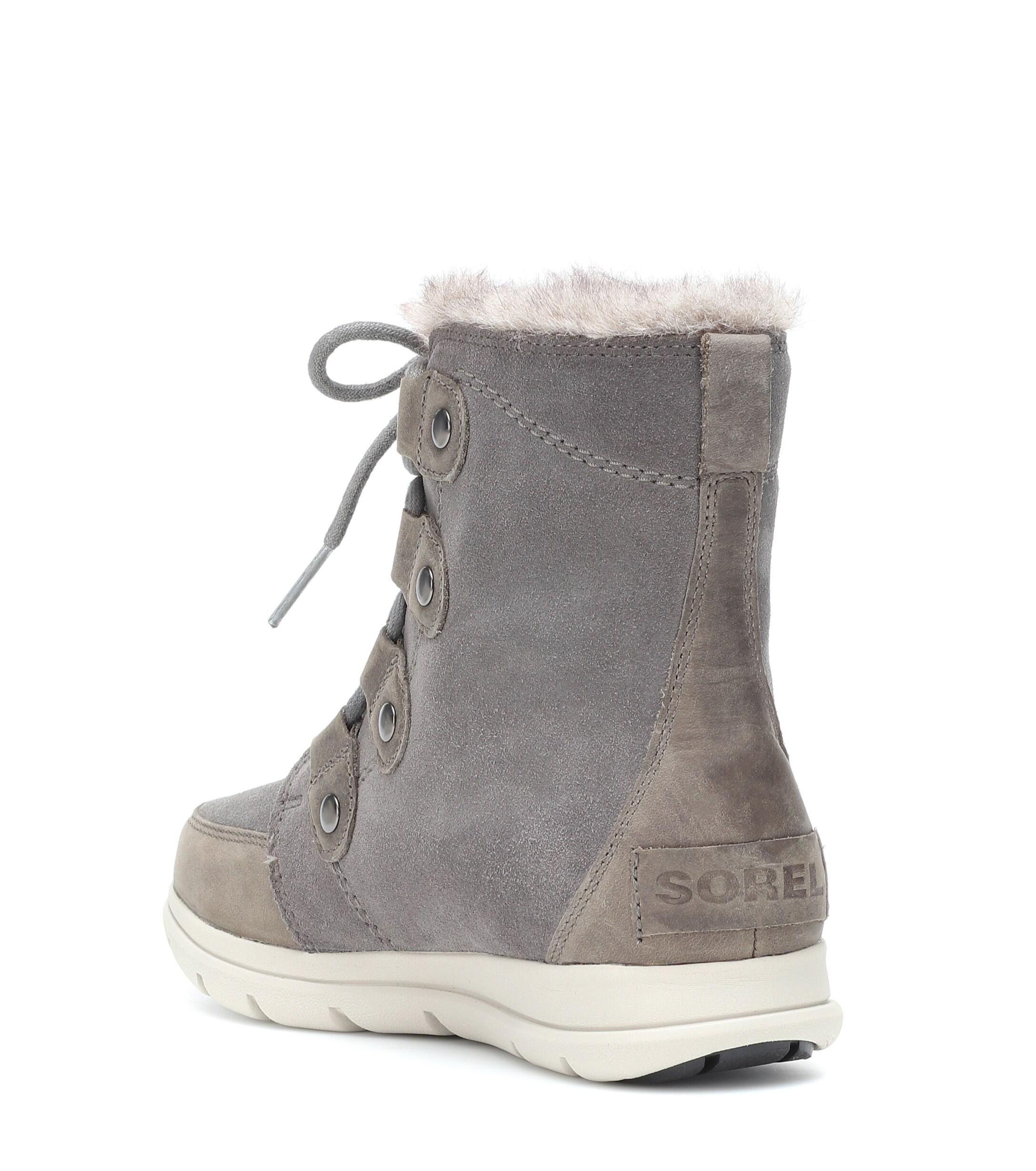 sorel suede