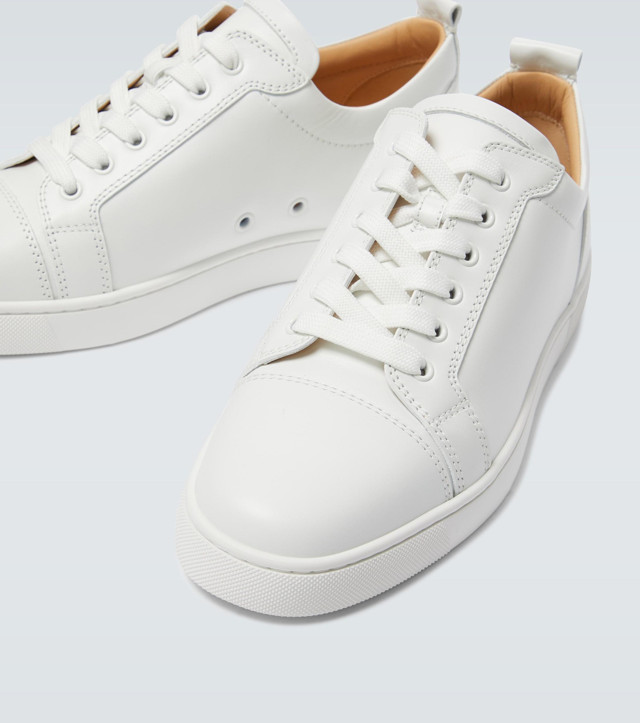 louboutin junior white