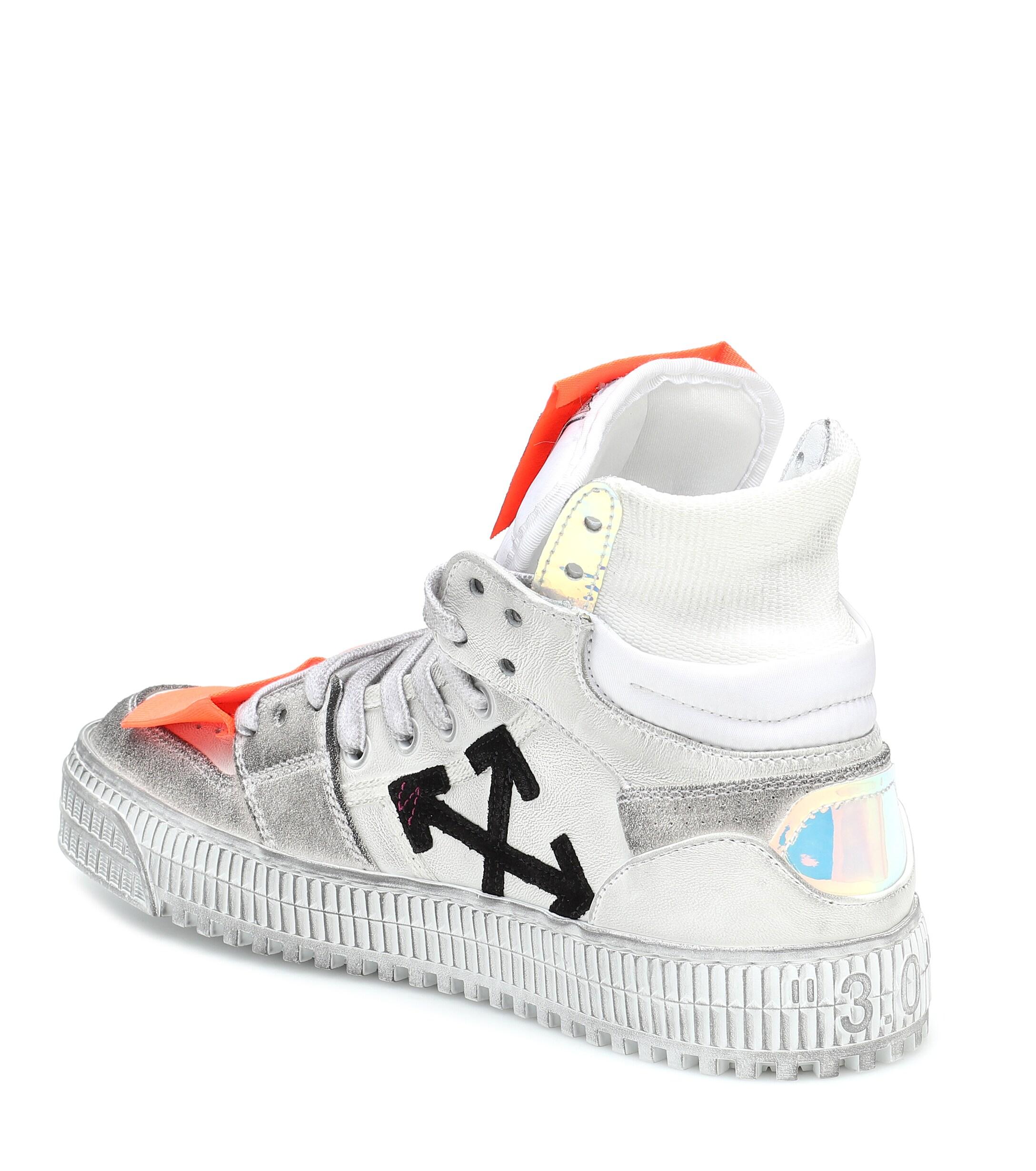 Off-White c/o Virgil Abloh ''off-court'' 3.0 Suede Sneakers in White - Lyst