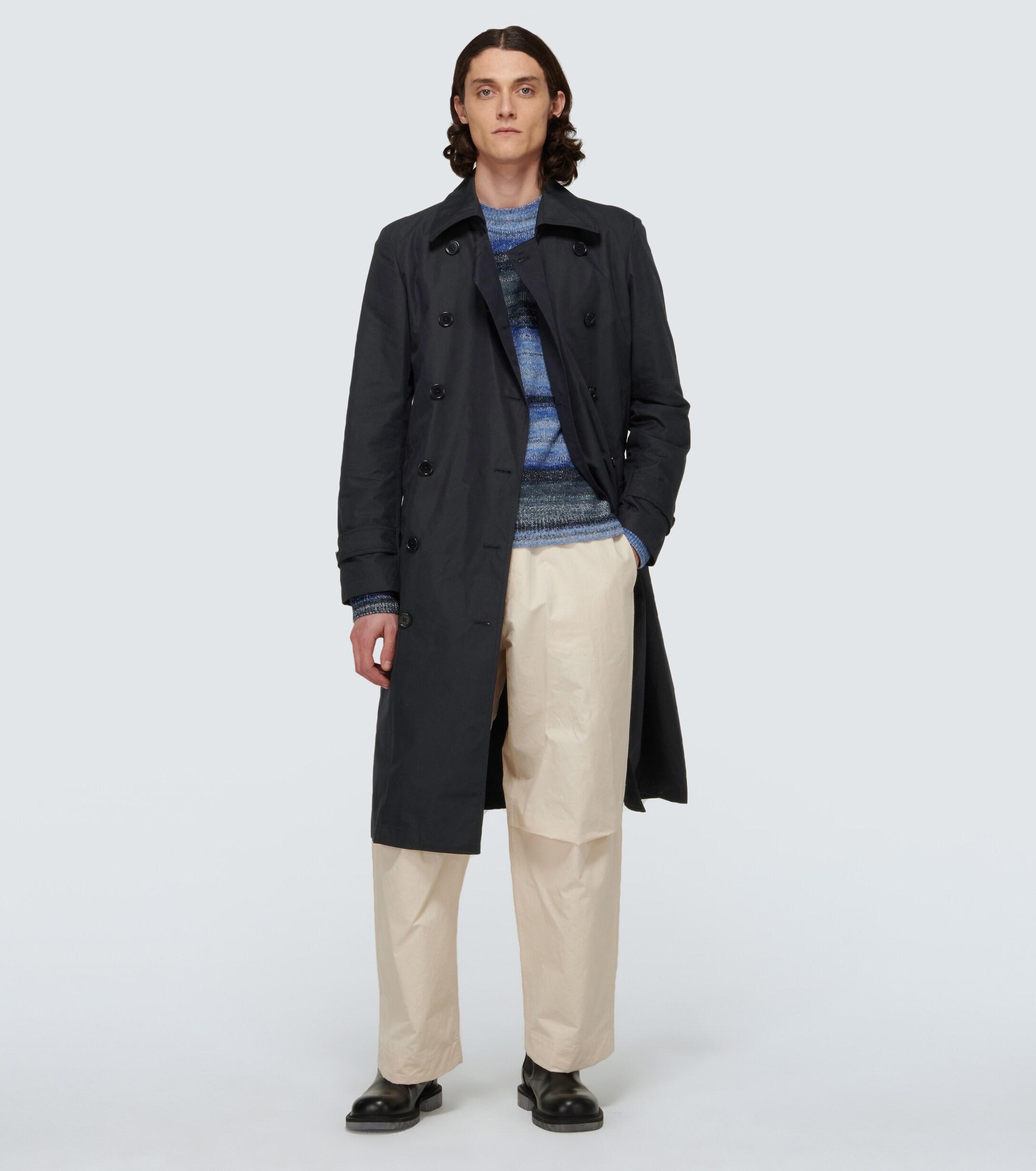 dries van noten raincoat