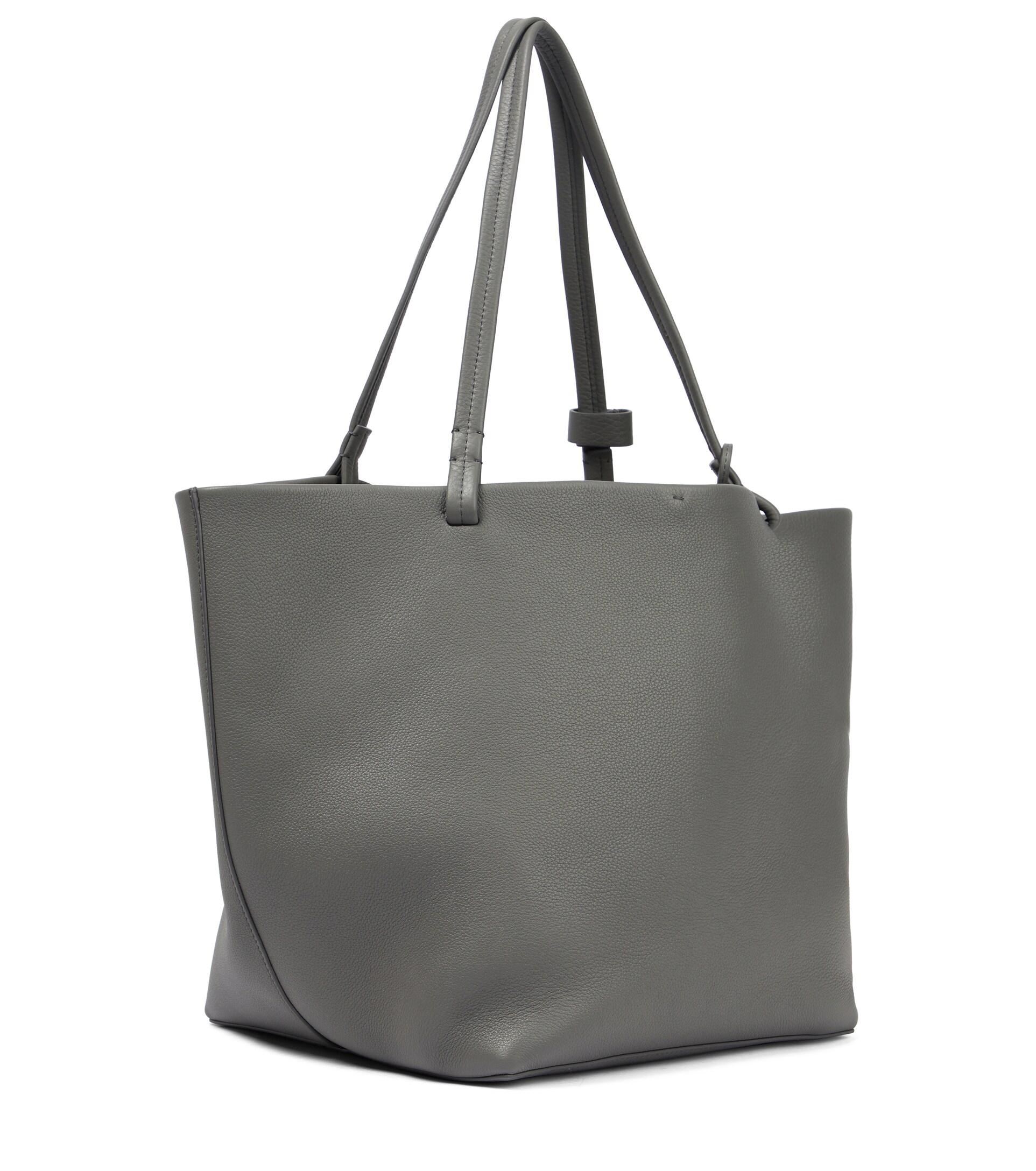 The Row Park Three Leather Tote Bag | Lyst