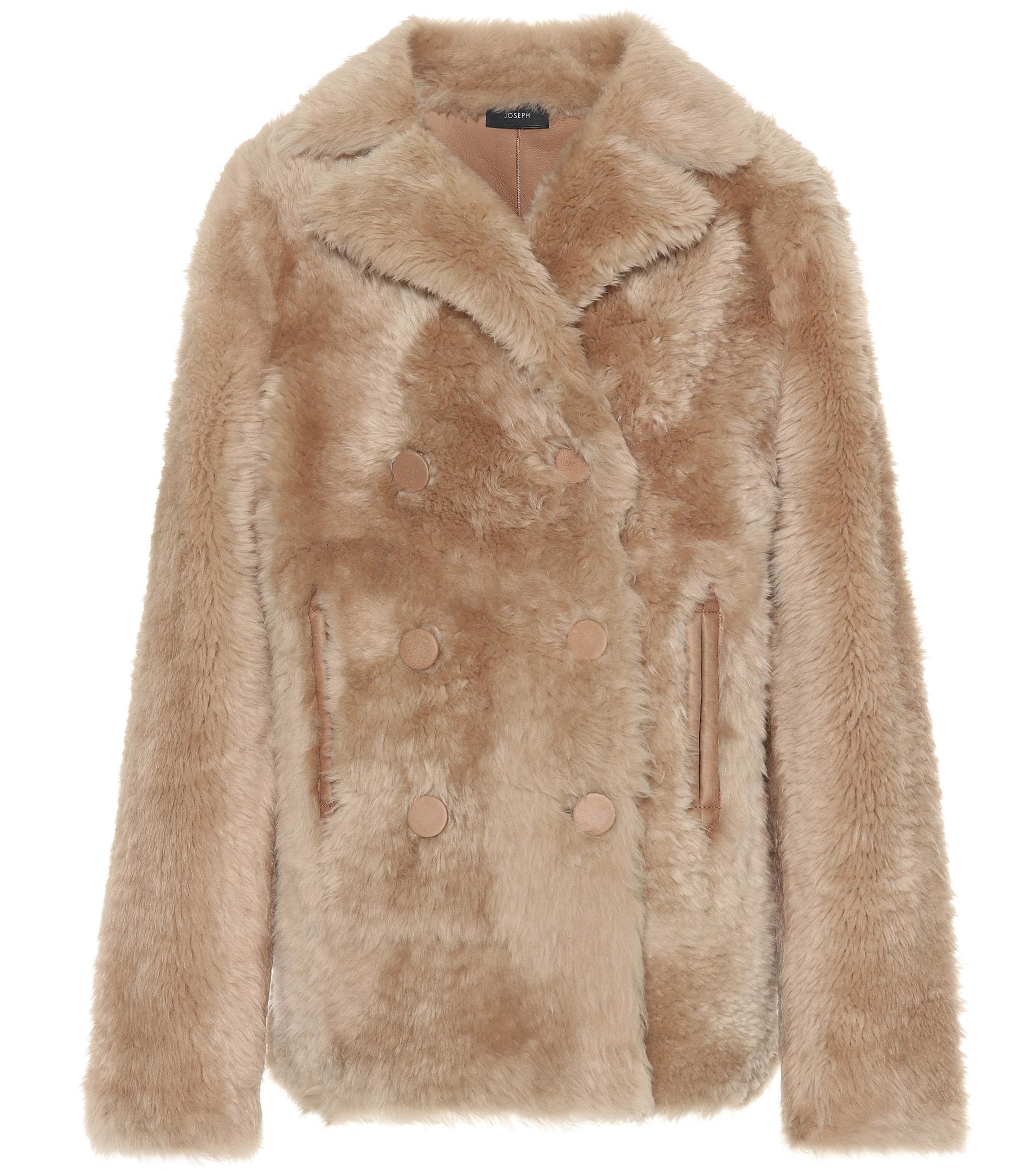 joseph shearling coat