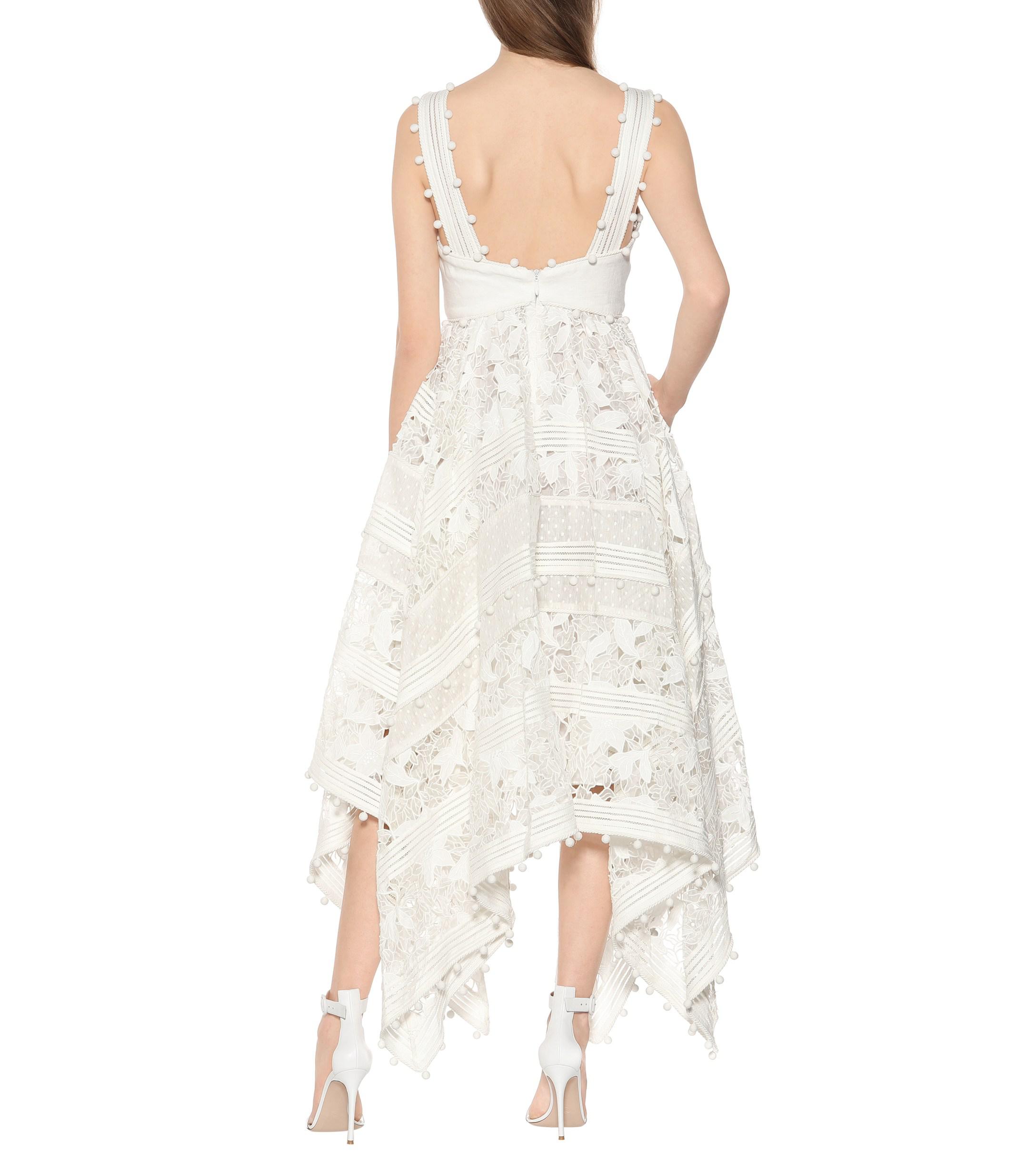 zimmermann corsage embellished dress