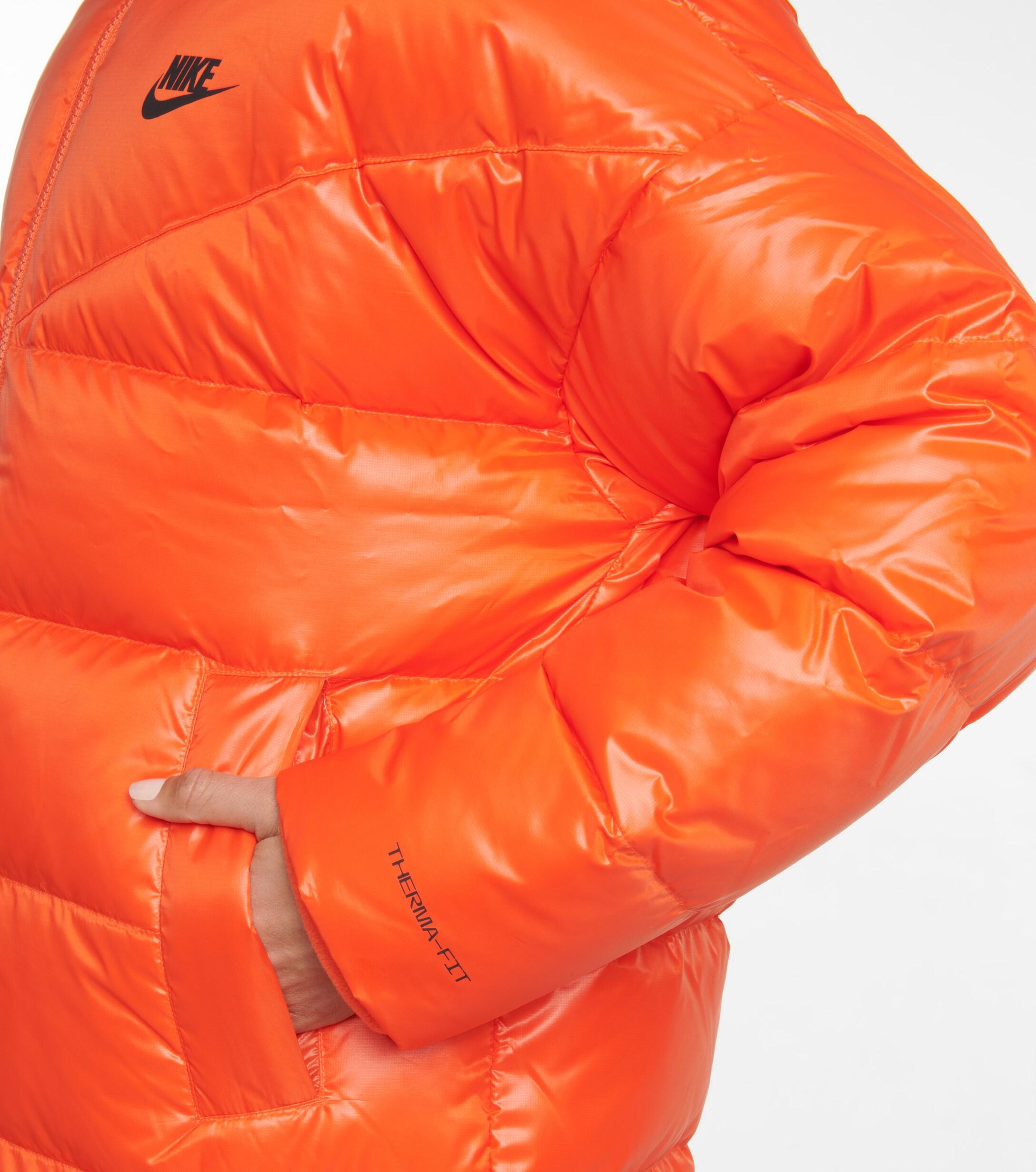 Manteau doudoune Nike en coloris Orange | Lyst