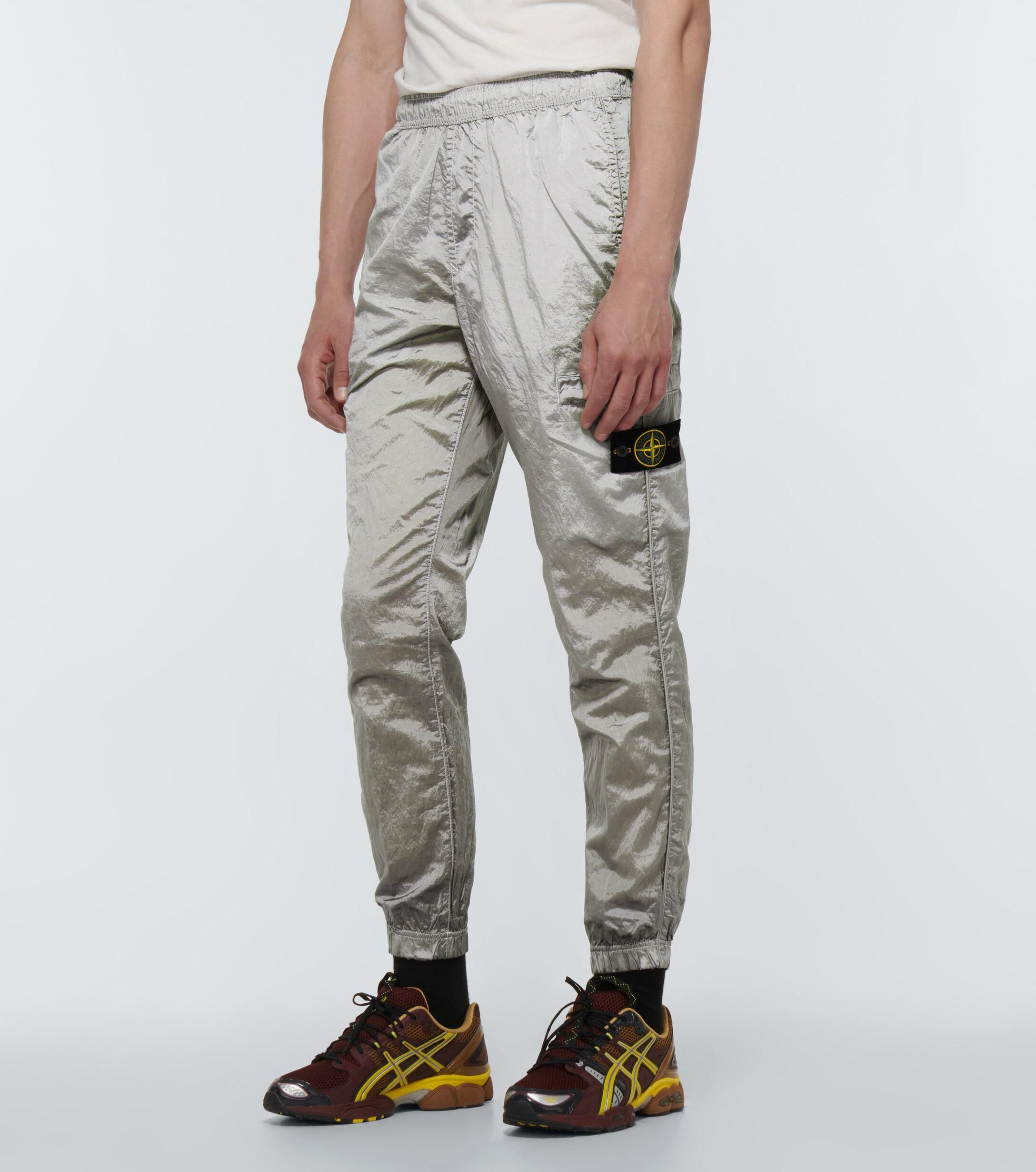 Stone Island Nylon Cargo Pants in Grey for Men Lyst UK