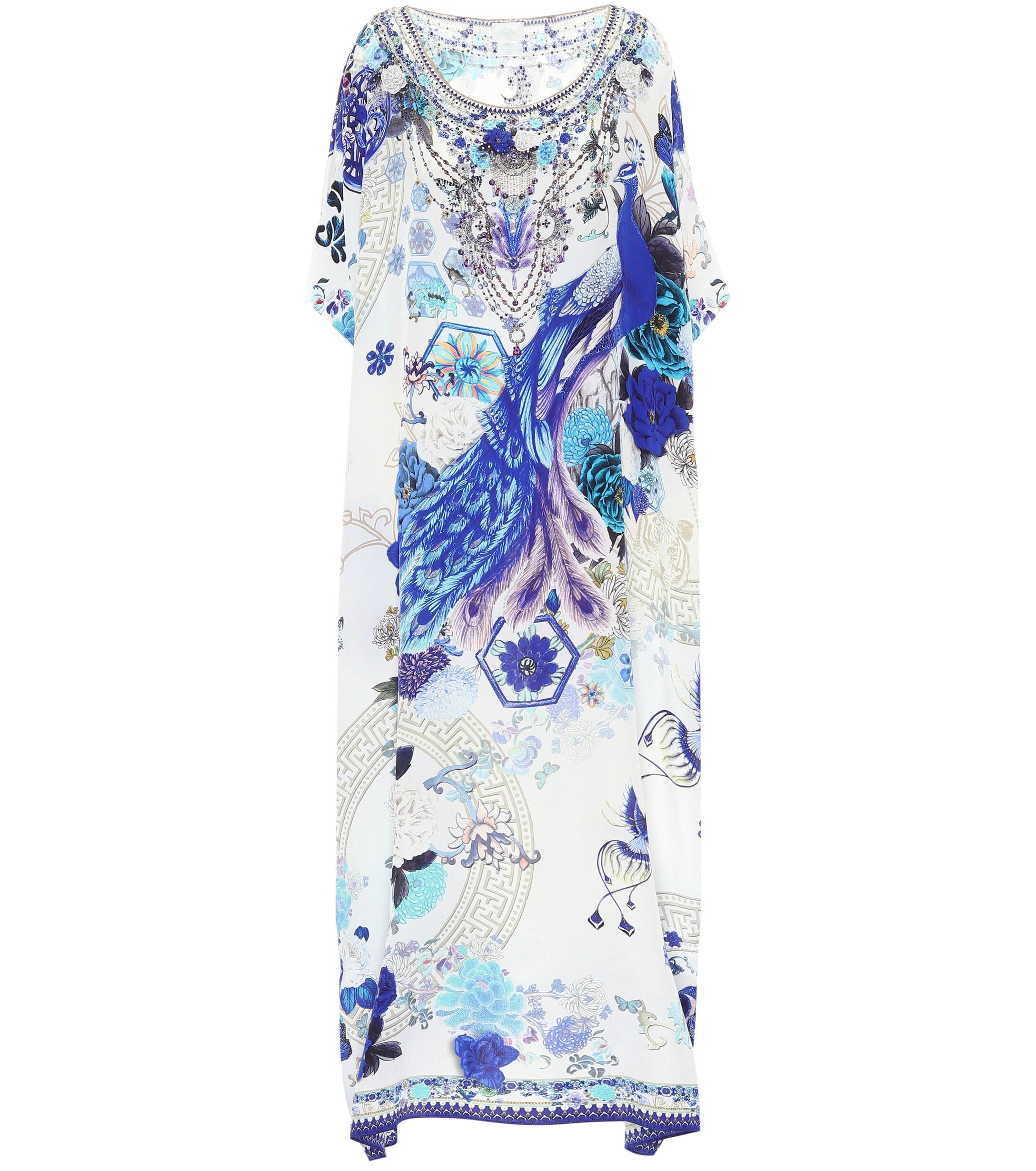 camilla kaftan blue