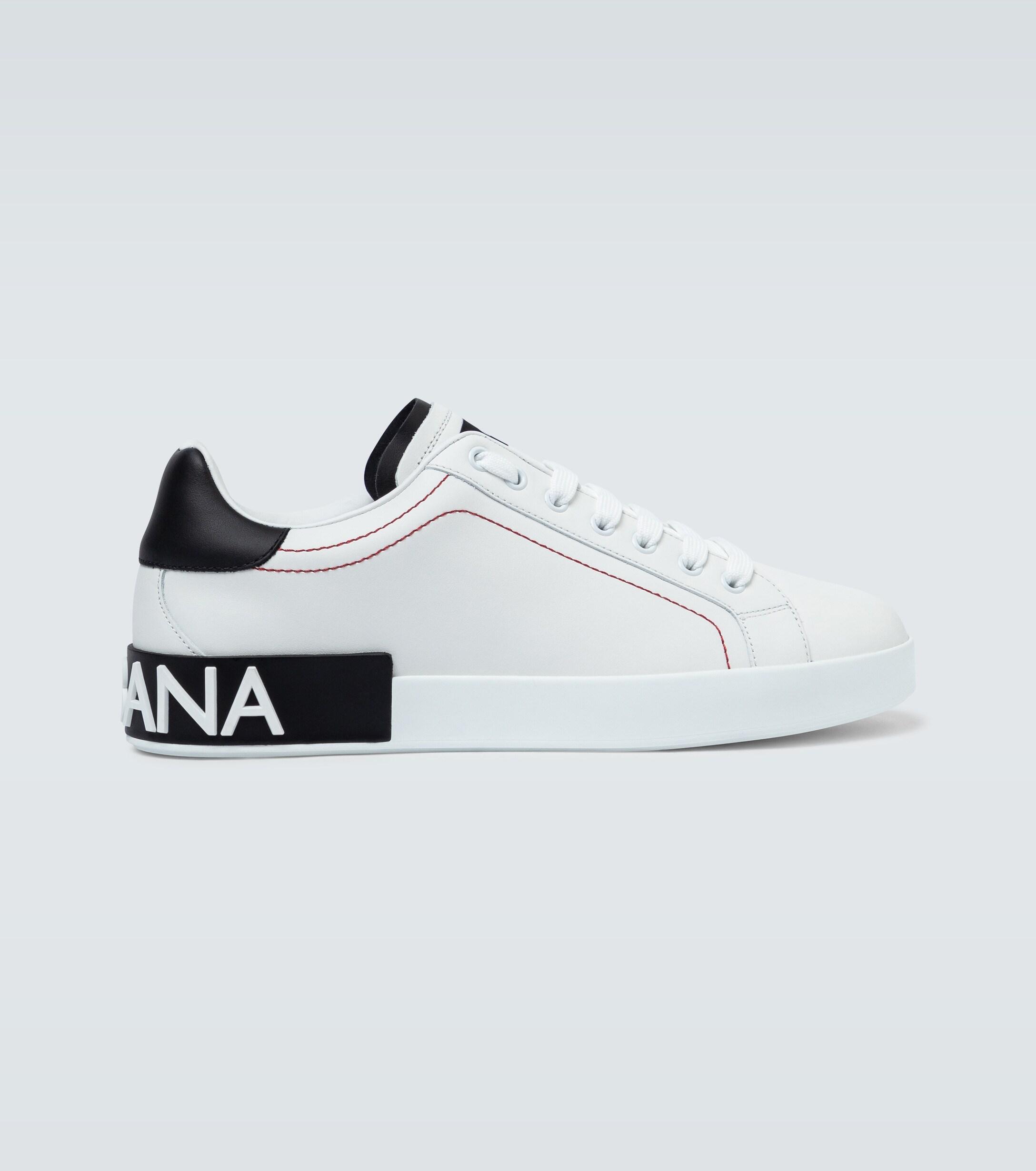 dolce & gabbana white sneakers