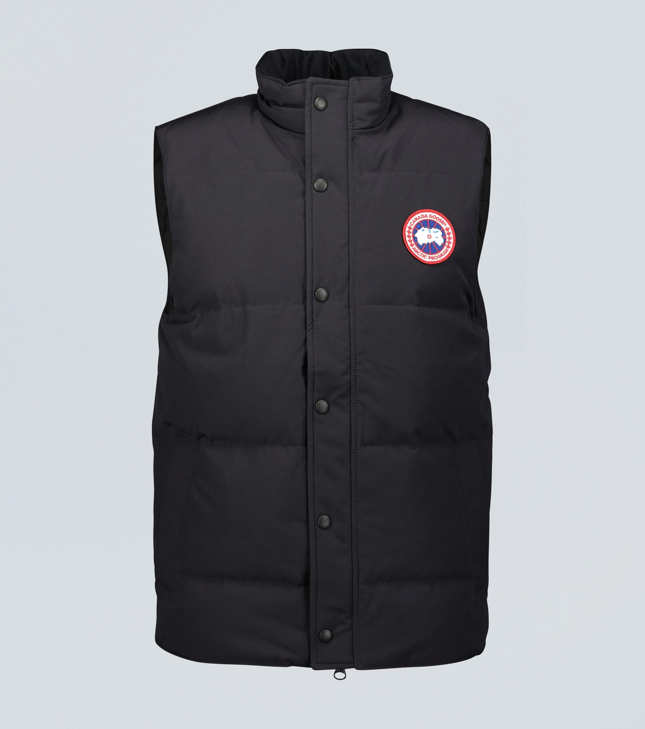 Canada Goose Goose Downfilled Garson Vest in Blue for Men Lyst