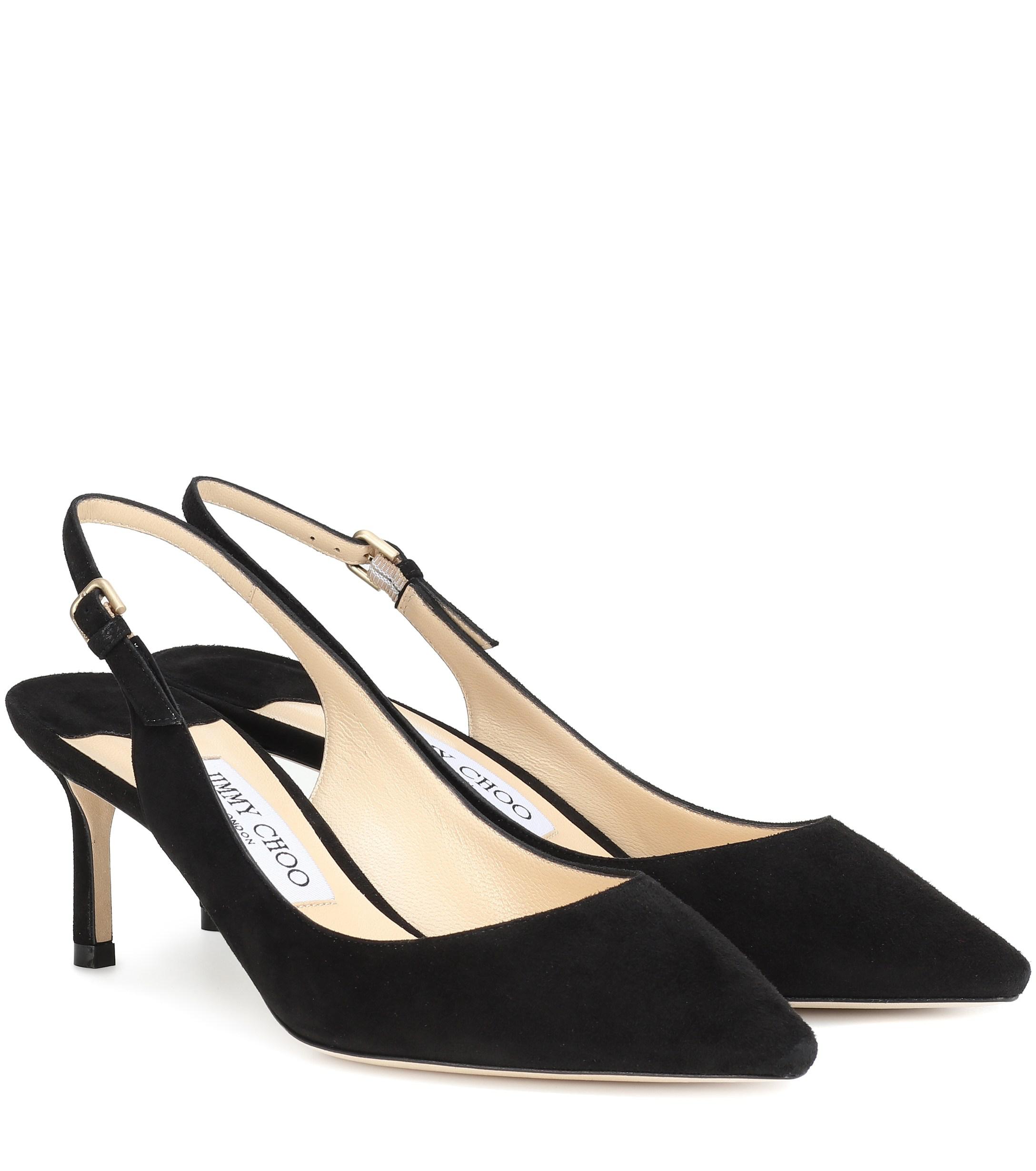 suede slingback