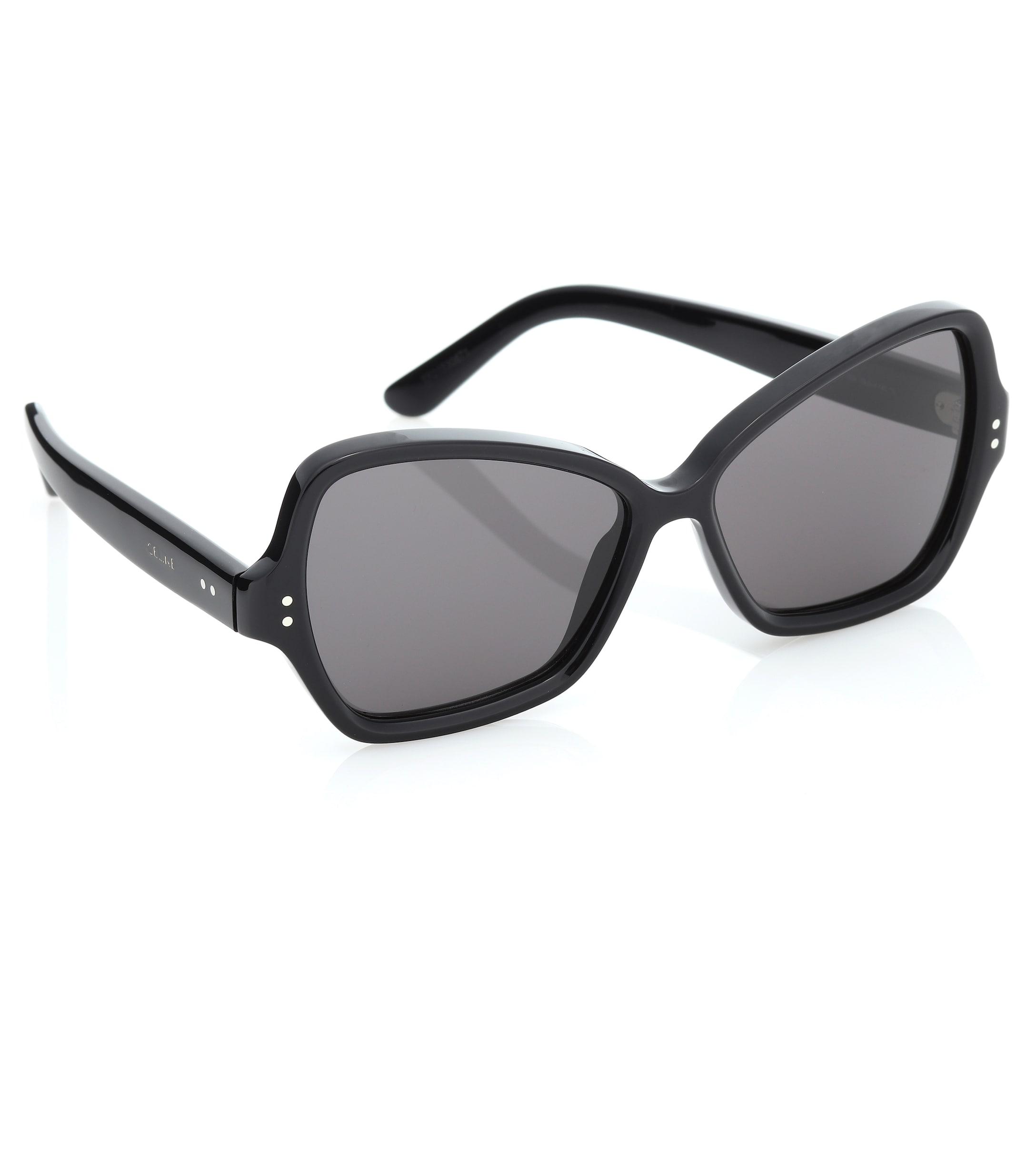 Celine Butterfly Acetate Sunglasses in Black | Lyst