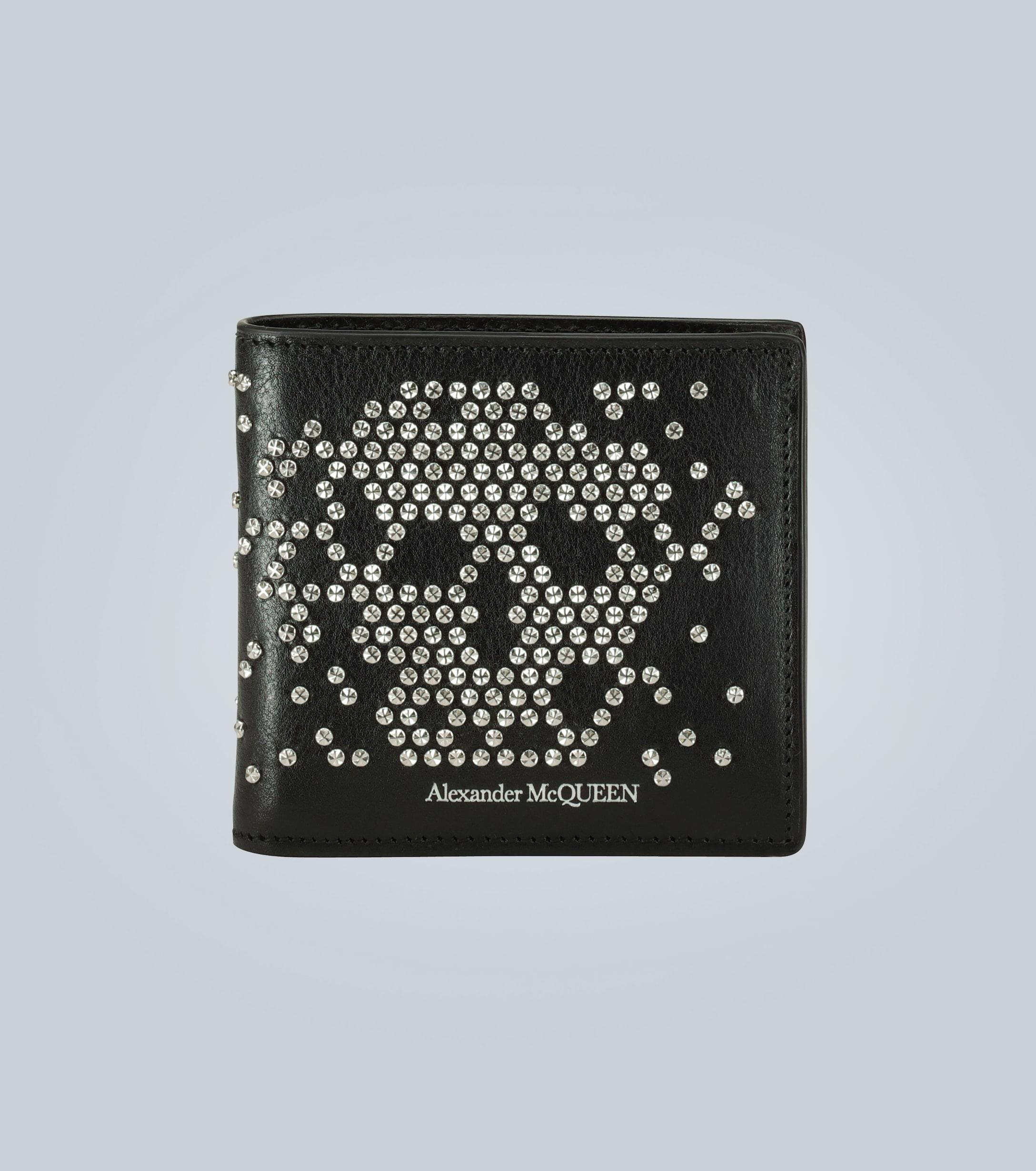 Alexander McQueen Skull Stud Bifold Wallet in Black for Men Save 42