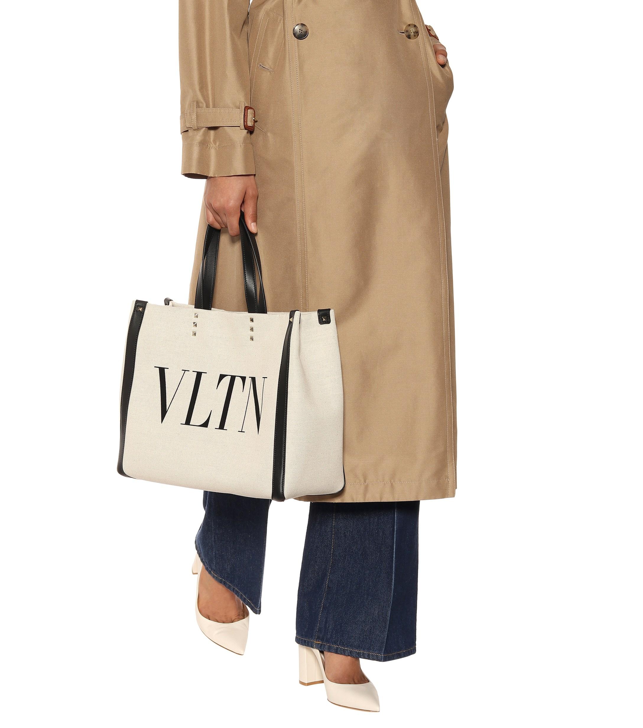 vltn canvas tote