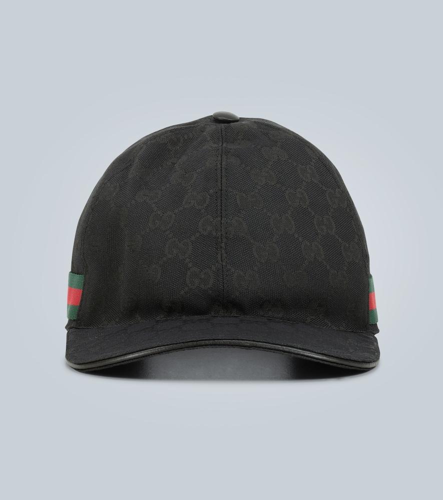Gucci GG-canvas Leather Baseball Cap - Farfetch