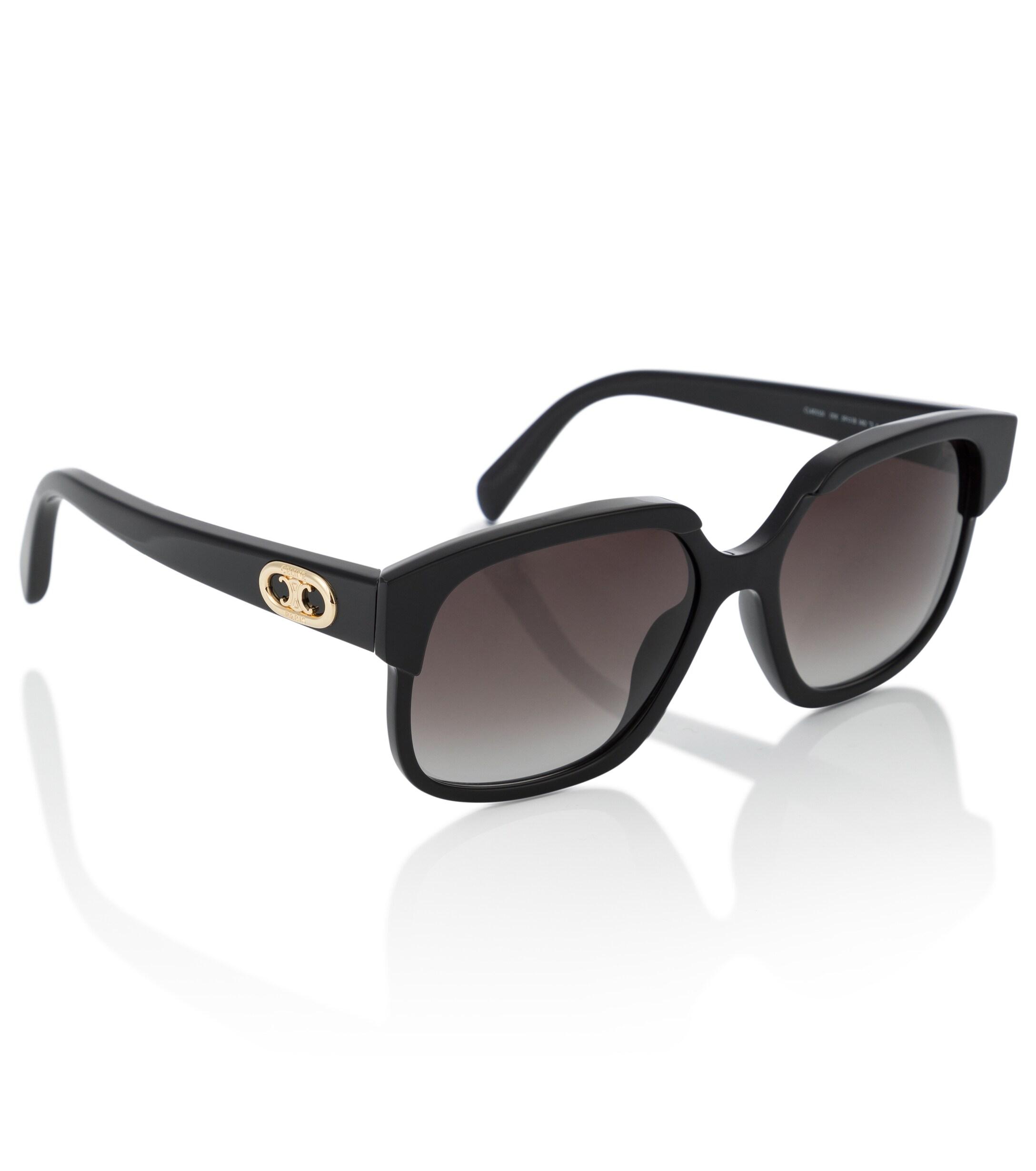 Celine Maillon Triomphe Sunglasses in Black - Lyst