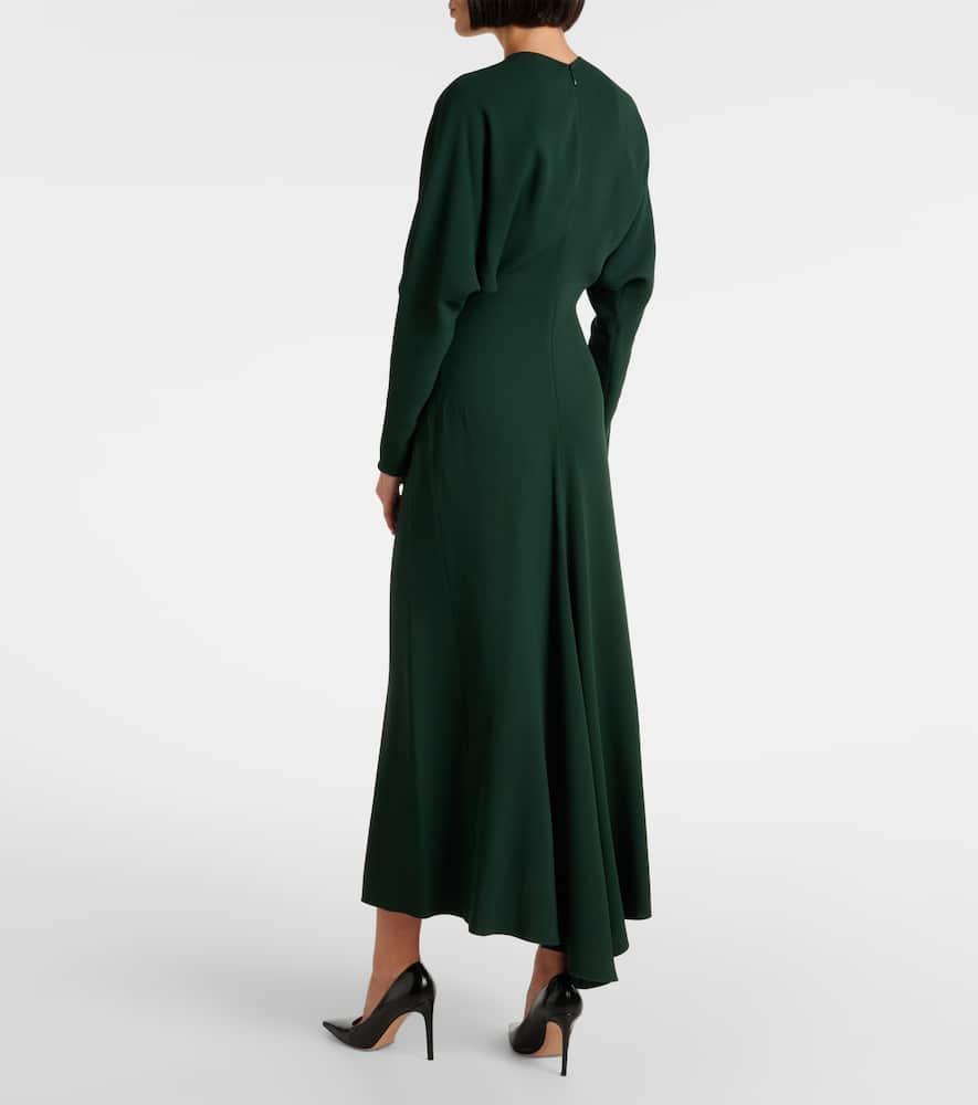 green long dress wedding guest Wedtrend Women Light Green Long Bridesmaid Dress with Flower A-Line Halter  Satin Hollow Out Wedding Guest Dress – WEDTREND main image 0