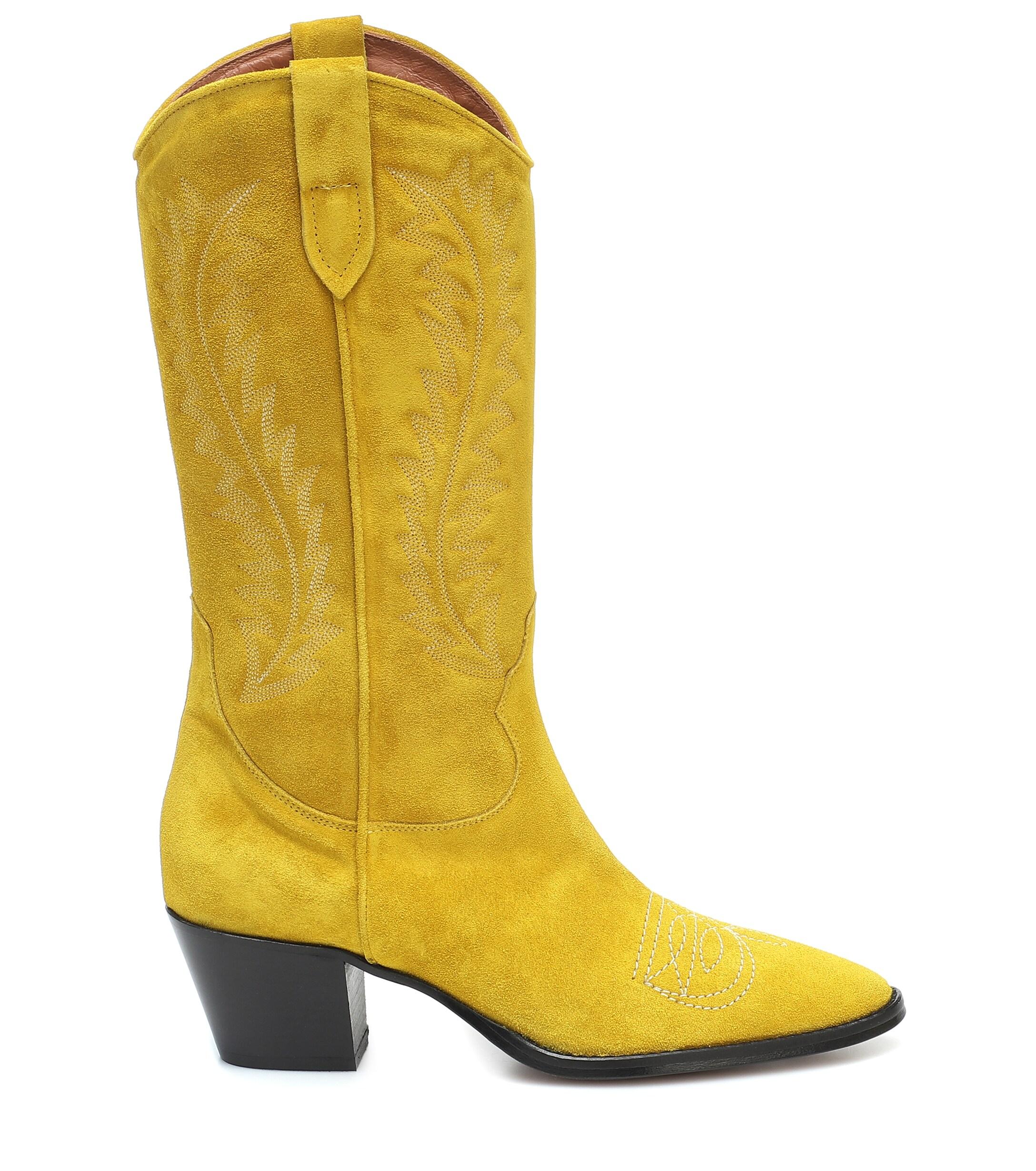 Paris Texas Suede Knee-high Cowboy 