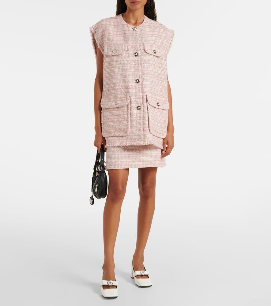 Versace Gianni Ribbon 55 Patent Leather Mary Jane Pumps in White