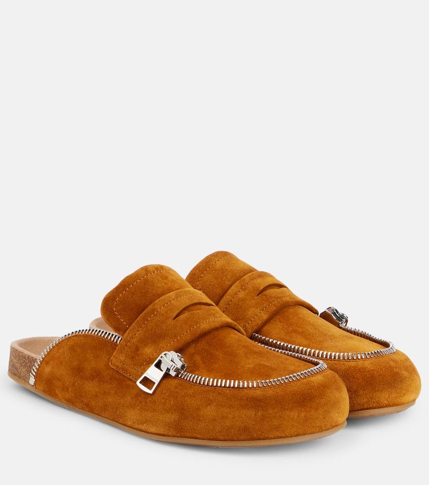 jw-anderson-brown-Biker-Suede- jw-anderson-brown-Biker-Suede-
