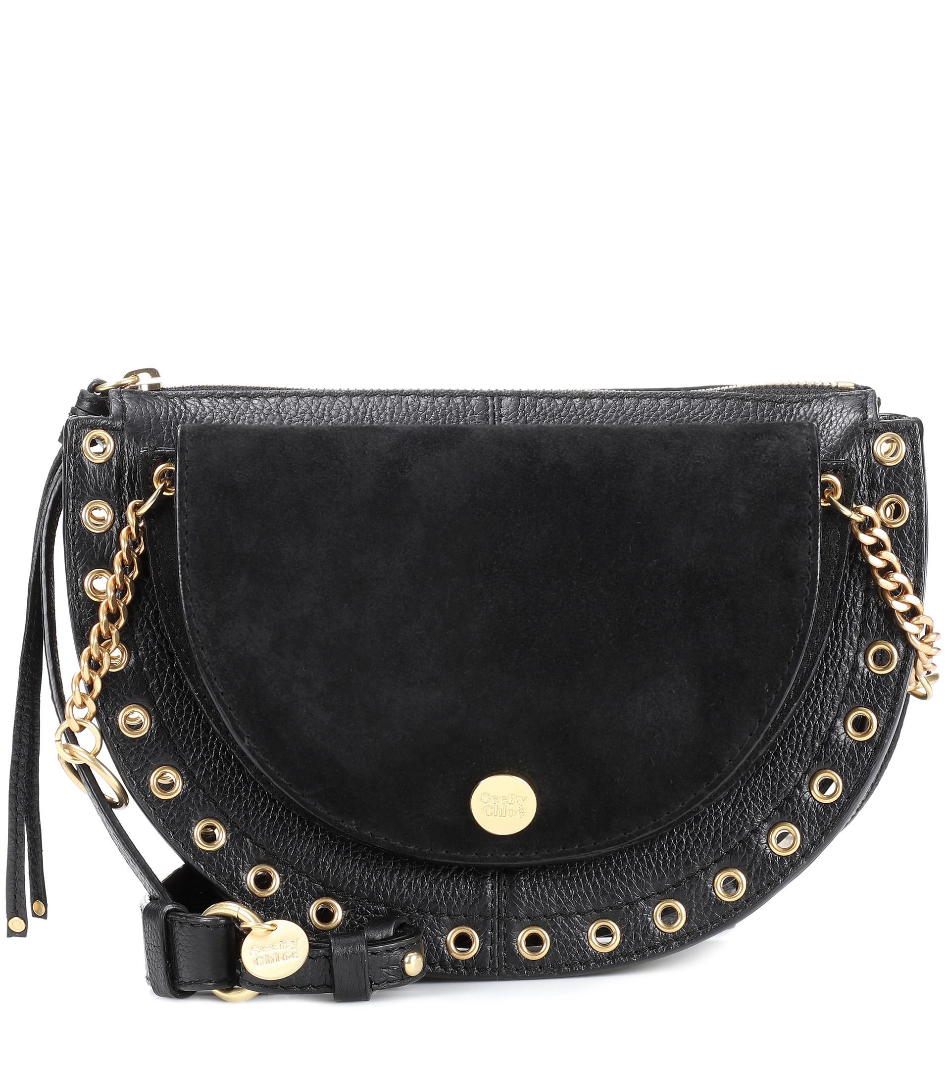 See By Chloé Kriss Medium Leather Crossbody Bag in Black - Lyst