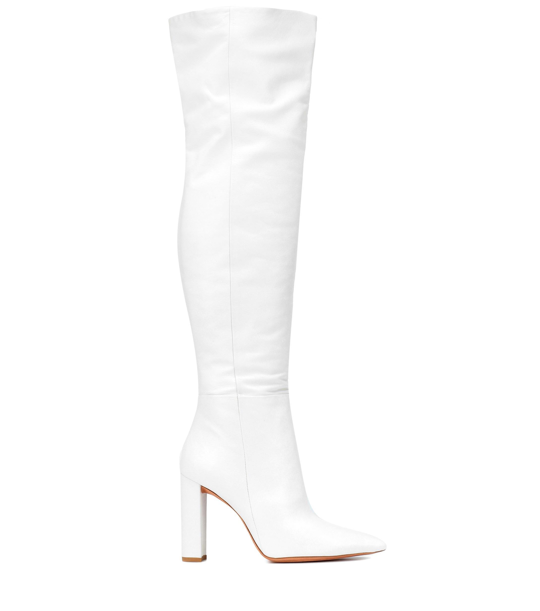 alexandre birman white boots