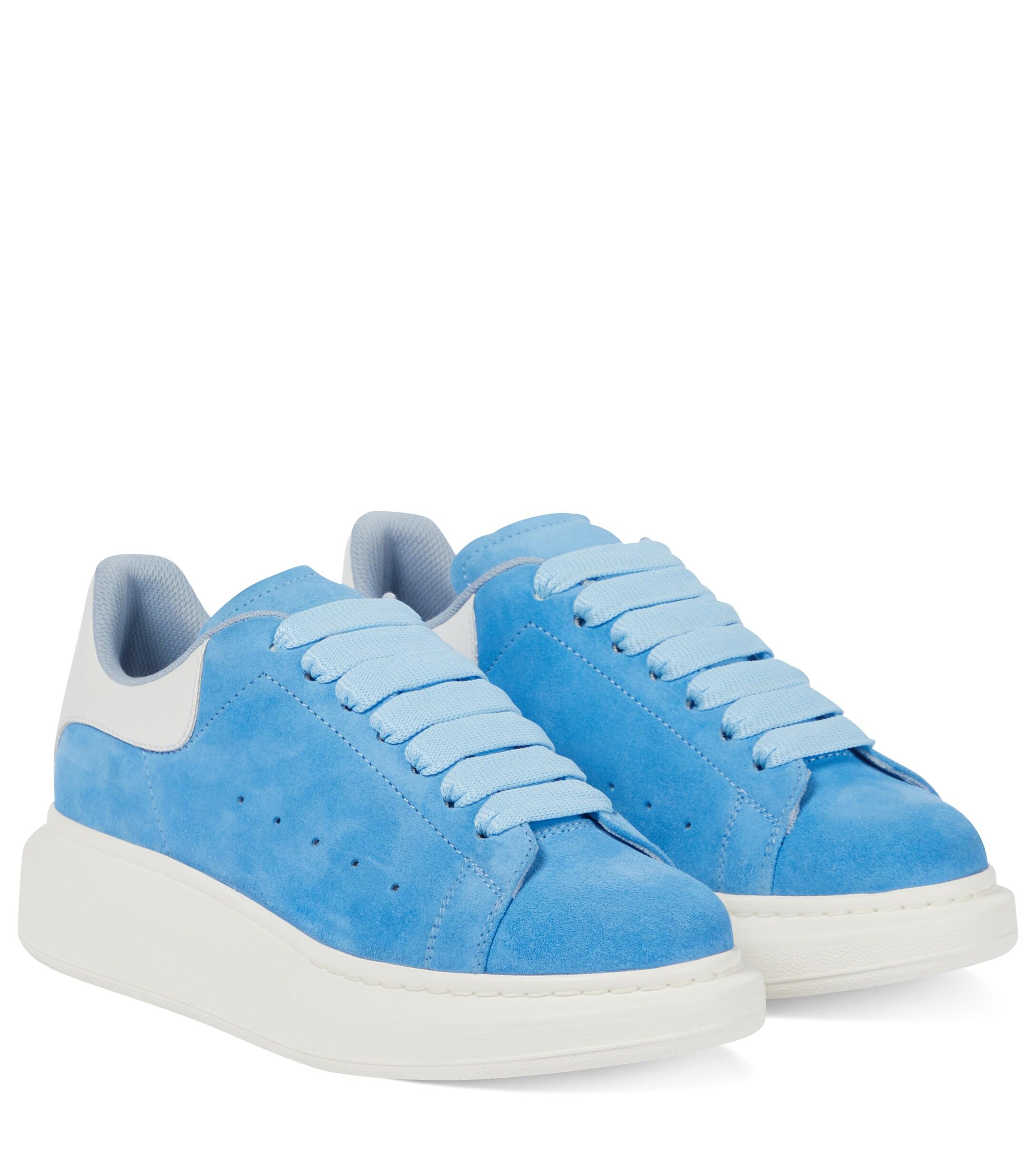 mcqueen suede sneaker