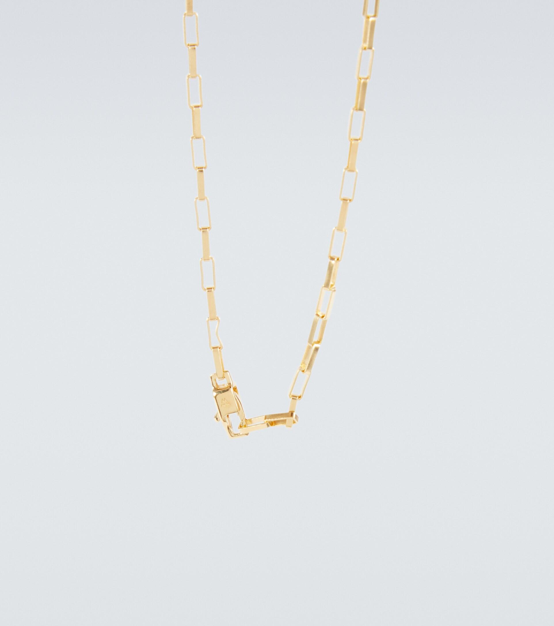 Tom Wood Billie Chain Necklace in White for Men | Lyst