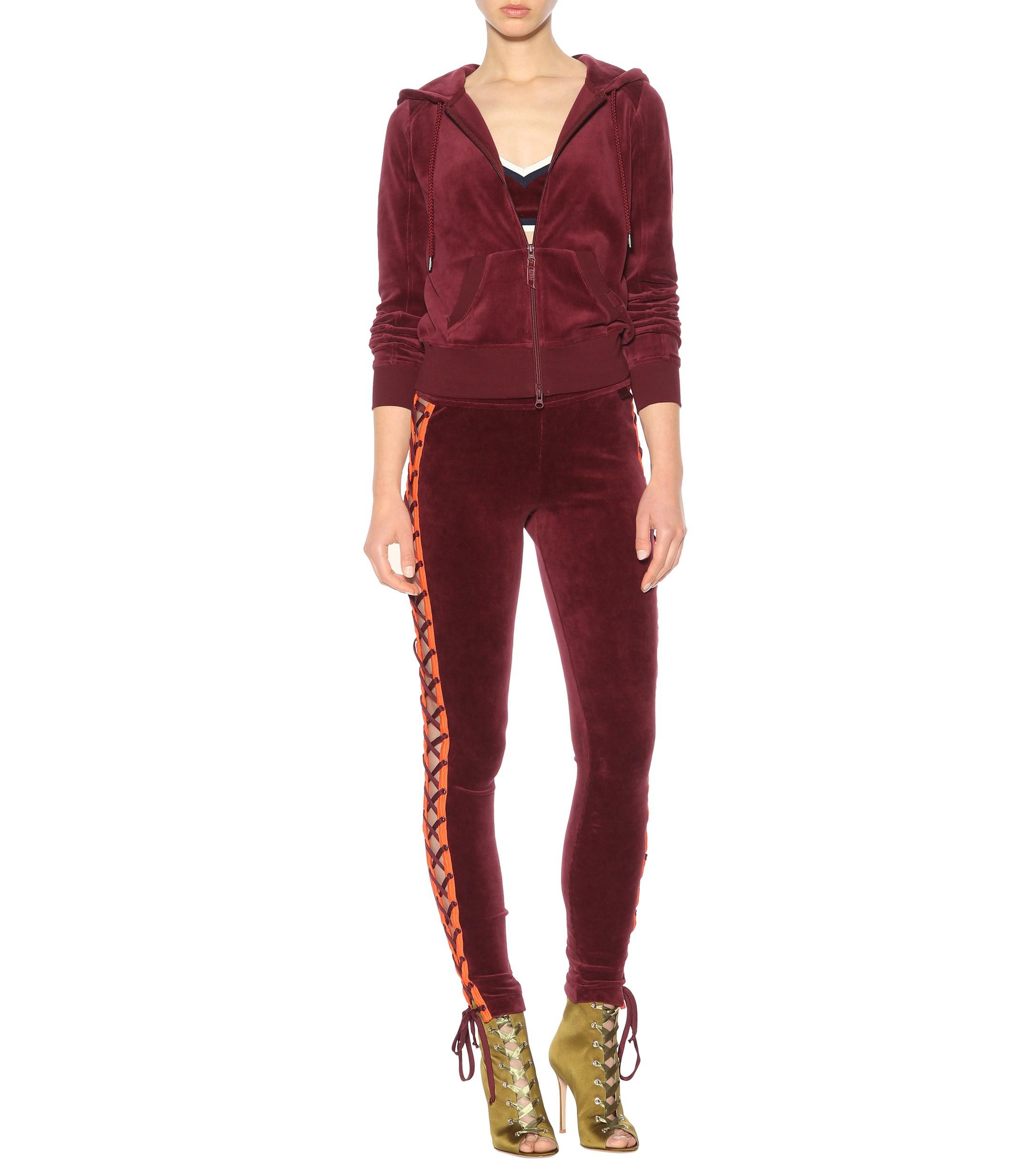puma velour pants women's