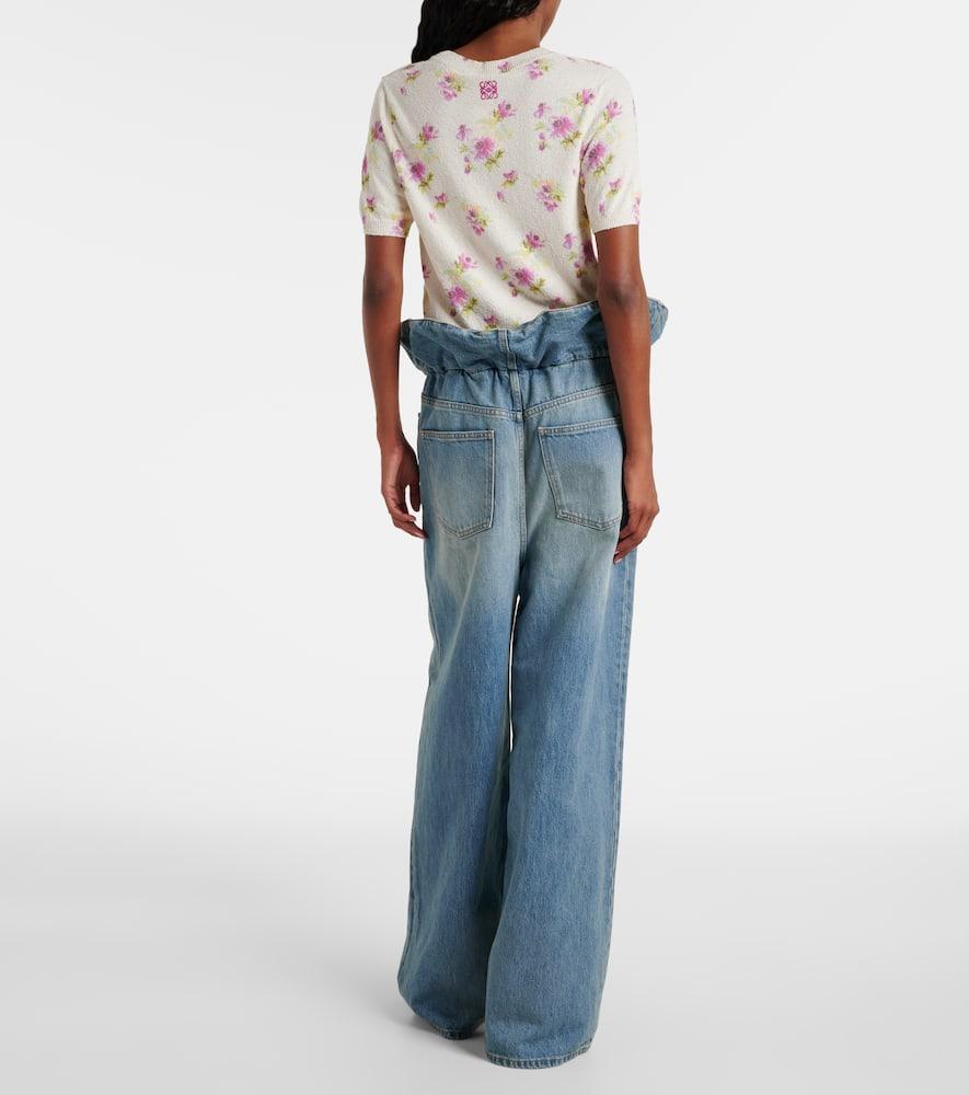 LOEWE High-rise wide-leg jeans ワイドレッグ ジーンズ Loewe High-rise wide-leg jeans Loewe