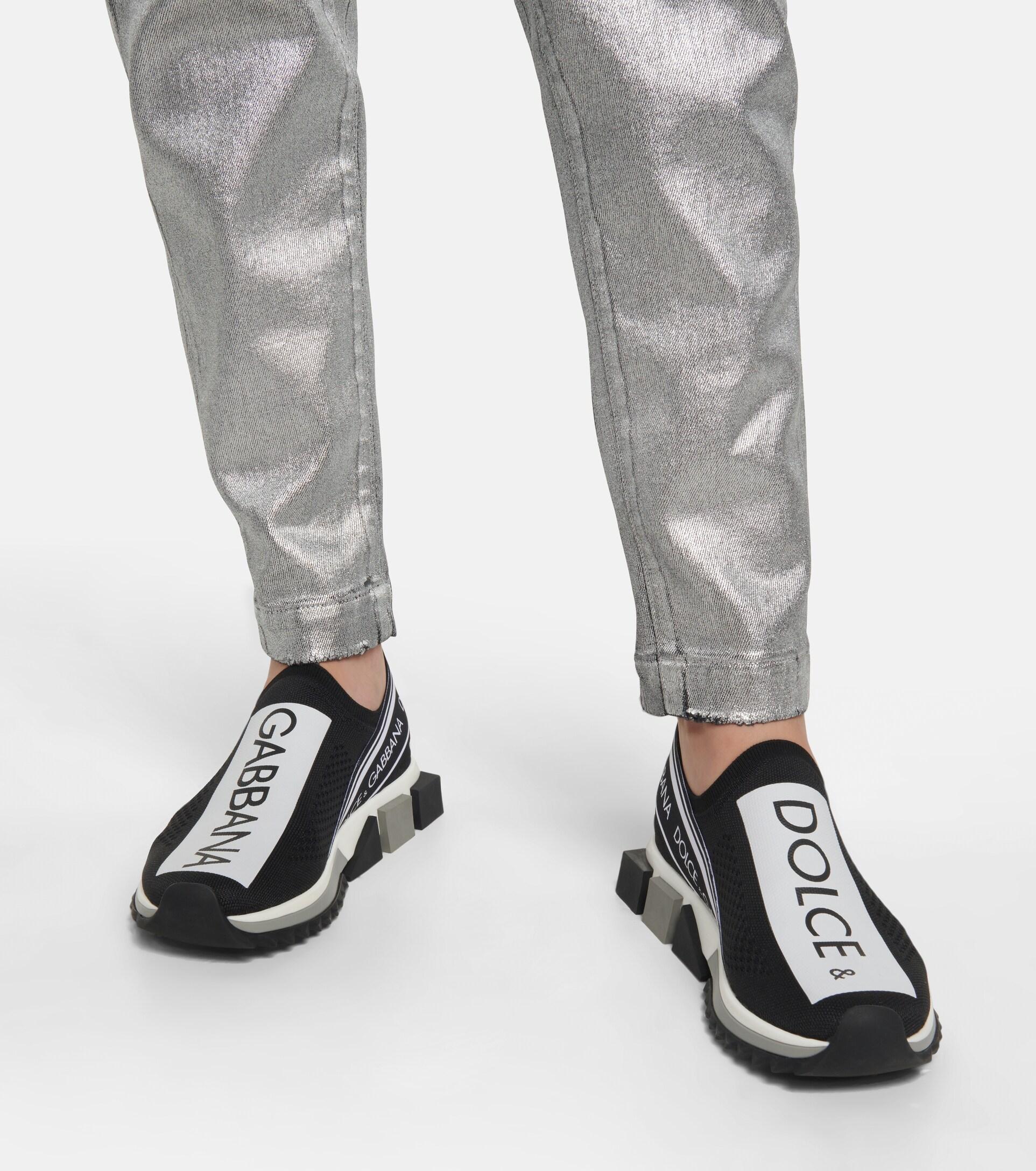 Sorrento Dg MIXED STAR PRINT STRETCH MESH SORRENTO SNEAKERS