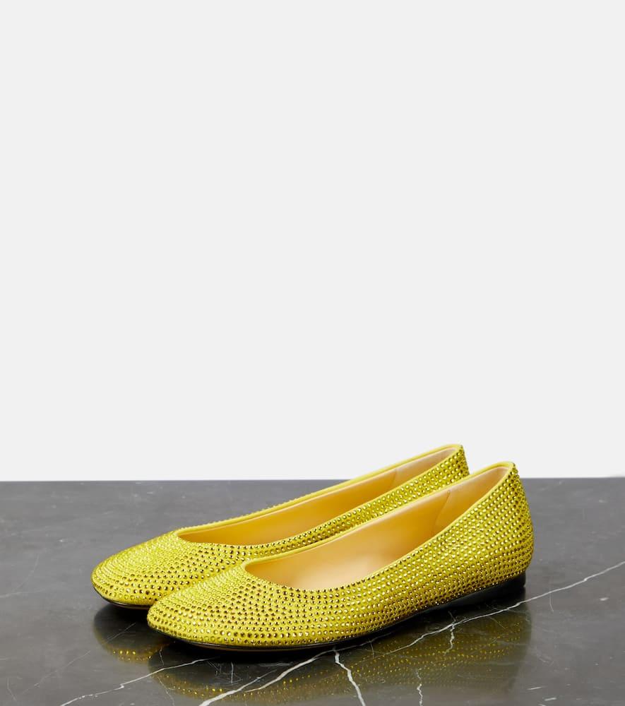 【関税&送料込】Loewe Embellished Suede Toy Ballerinas Loewe Embellished Suede Toy Ballerinas | italist