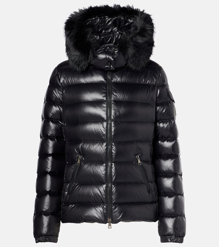 『MONCLER』Badyf Shearling-Trimmed Down Jacket★White★ MONCLER Badyf Shearling-Trimmed Down Jacket in White | endource